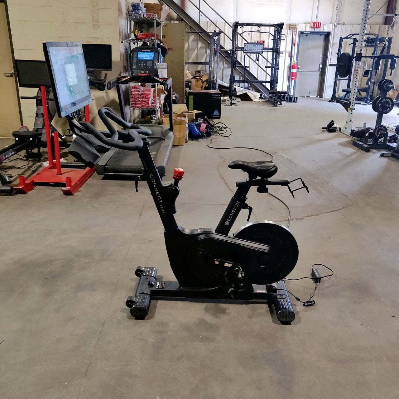 Echelon EX7s Upright Exercise Bike Commercial Grade (Better than Peloton)