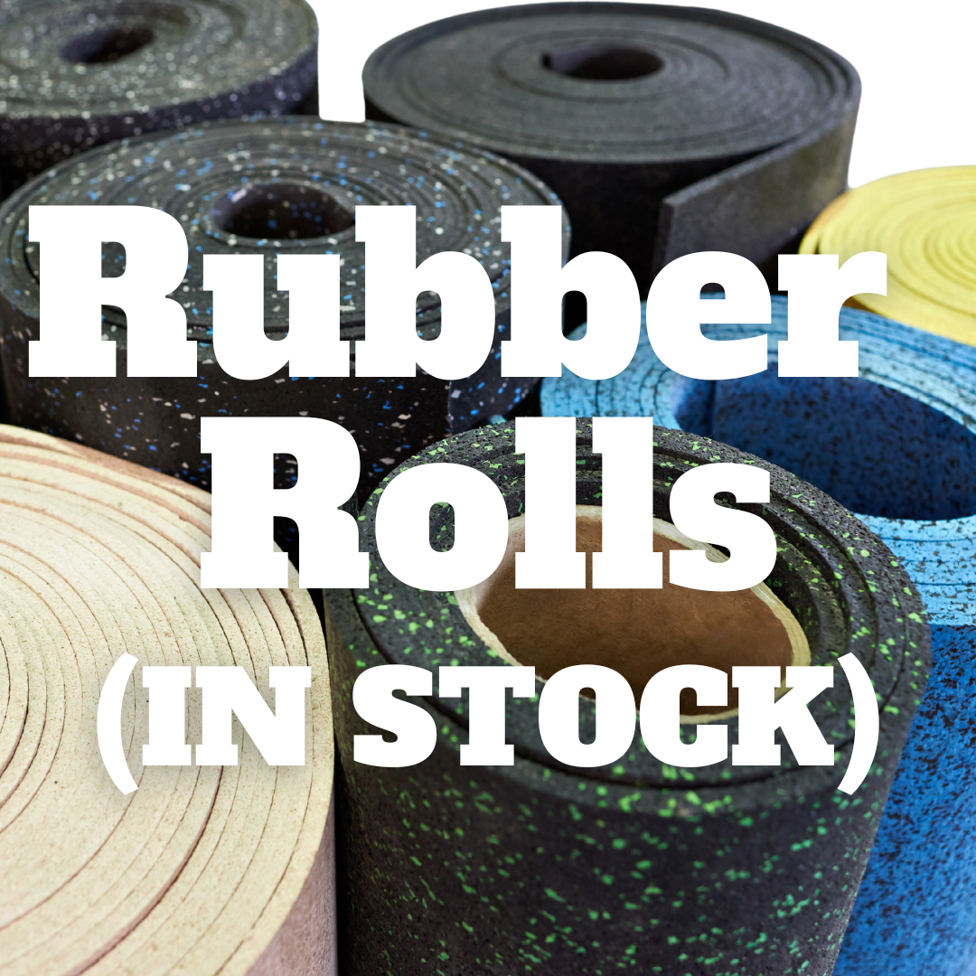 NEW Hammer Clad Premium Rubber Gym Rolls (In Stock)