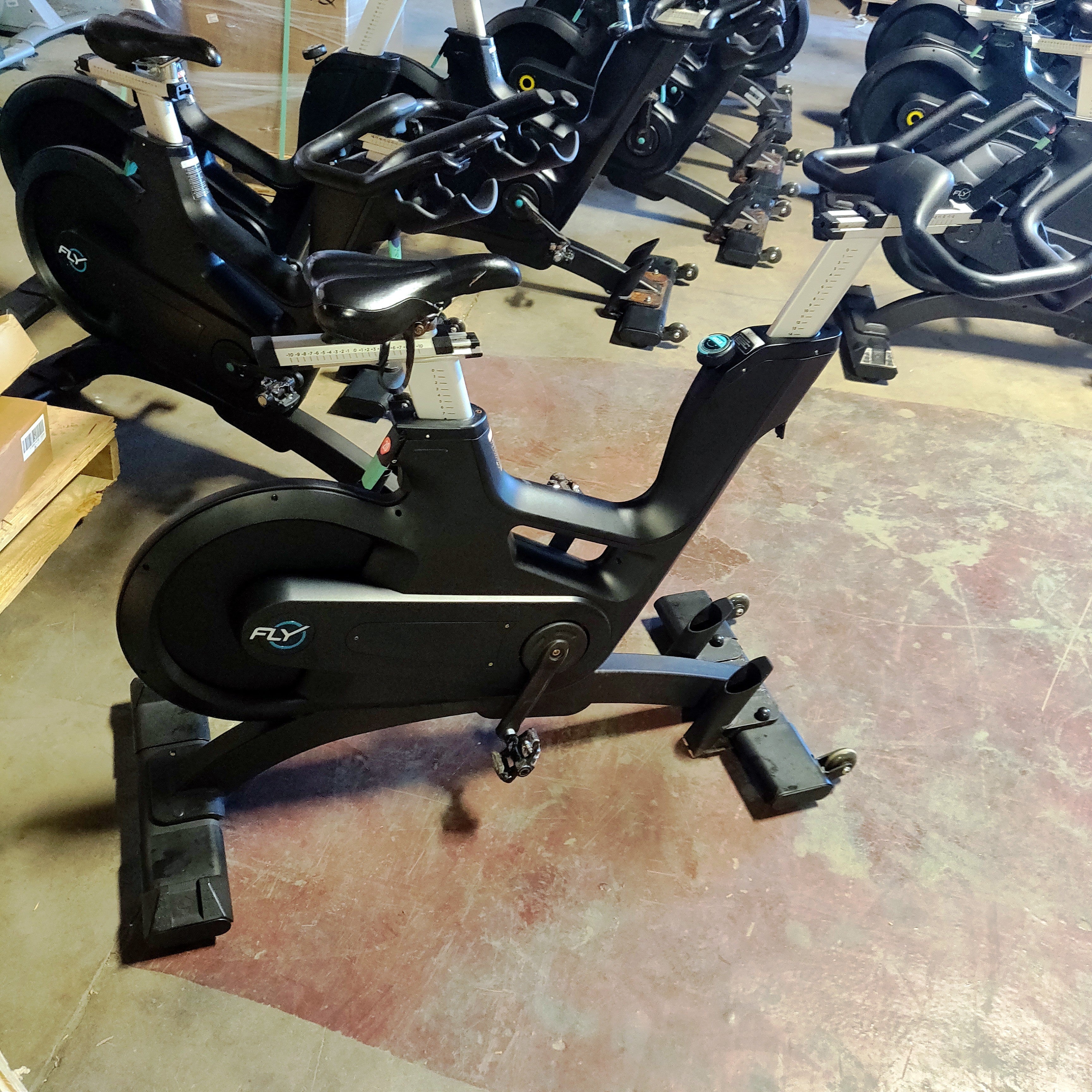 Flywheel Sports Upright Indoor Exercise Bike for Cycle Studios