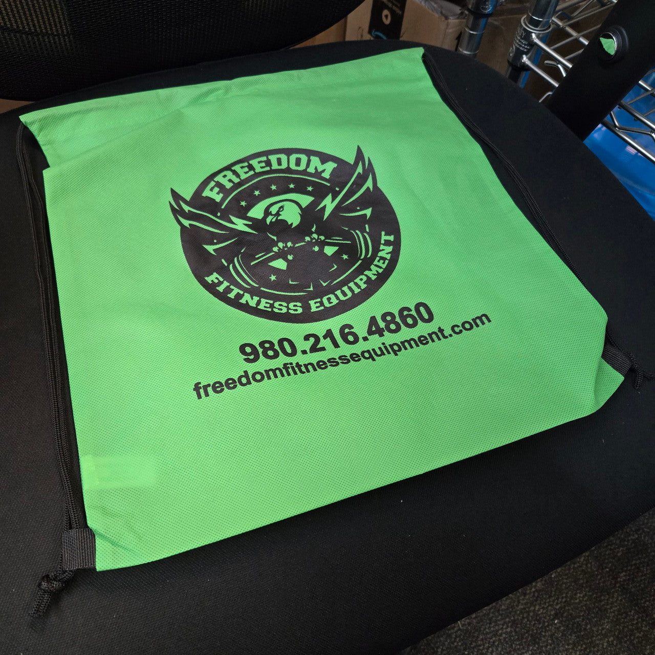 Freedom Fitness Drawstring Bag