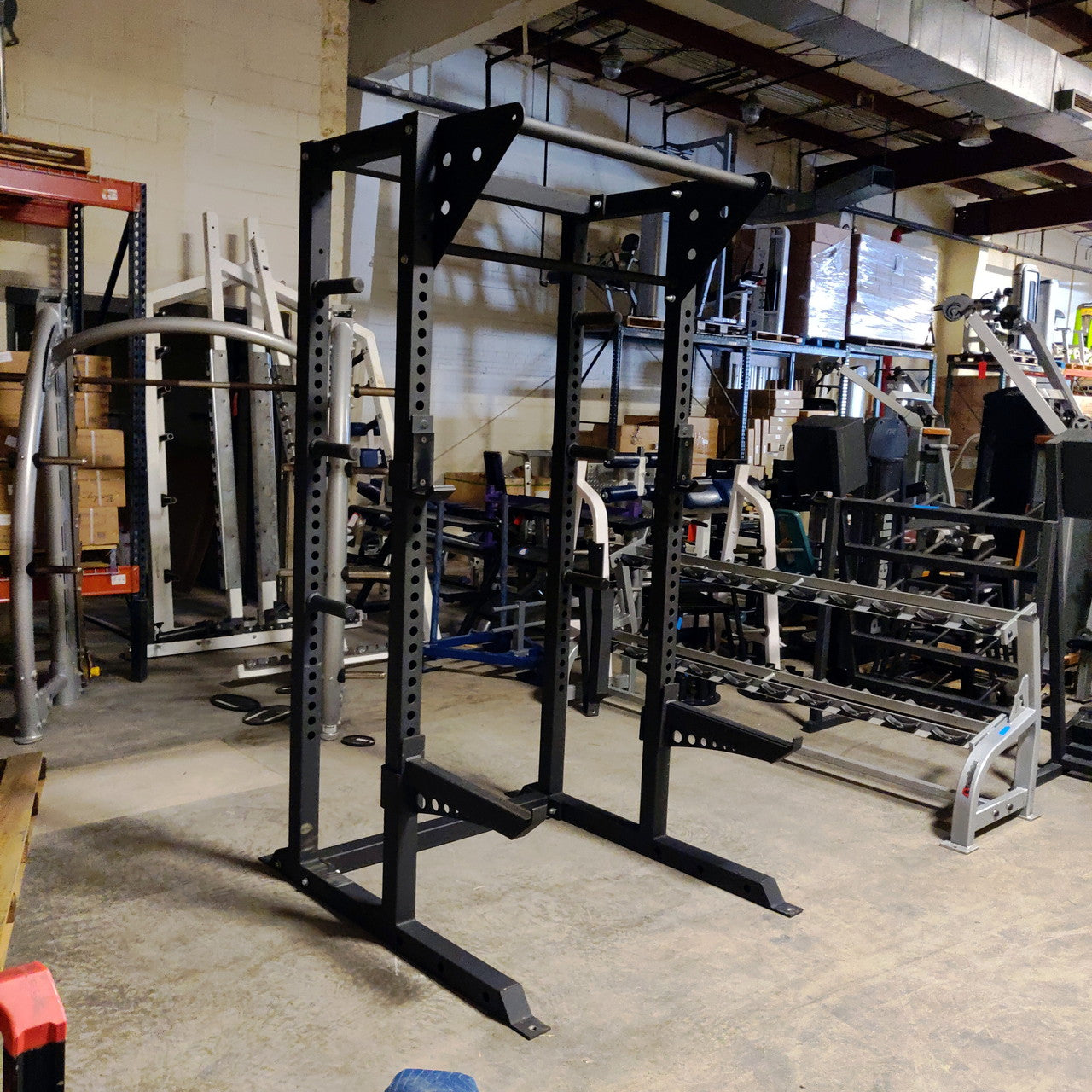 Half Rack with Weight Storage