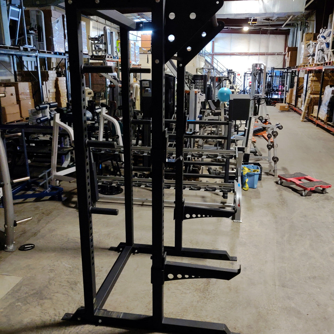 Half Rack with Weight Storage