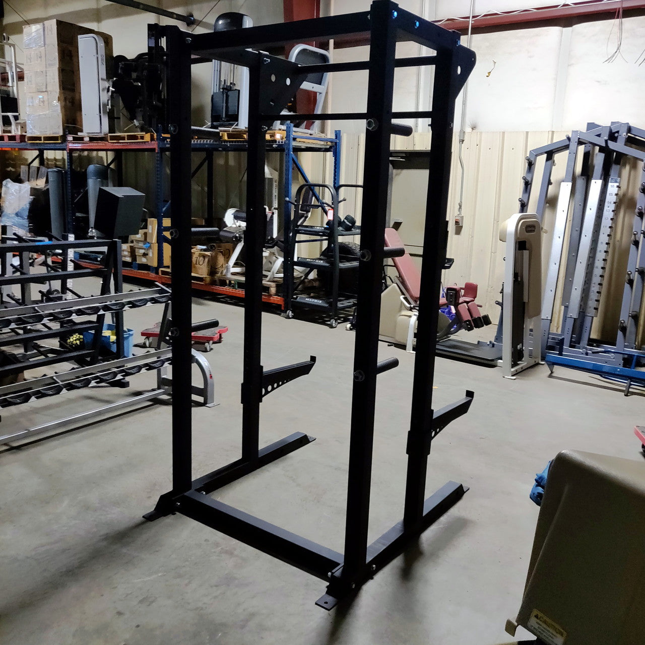 Half Rack with Weight Storage