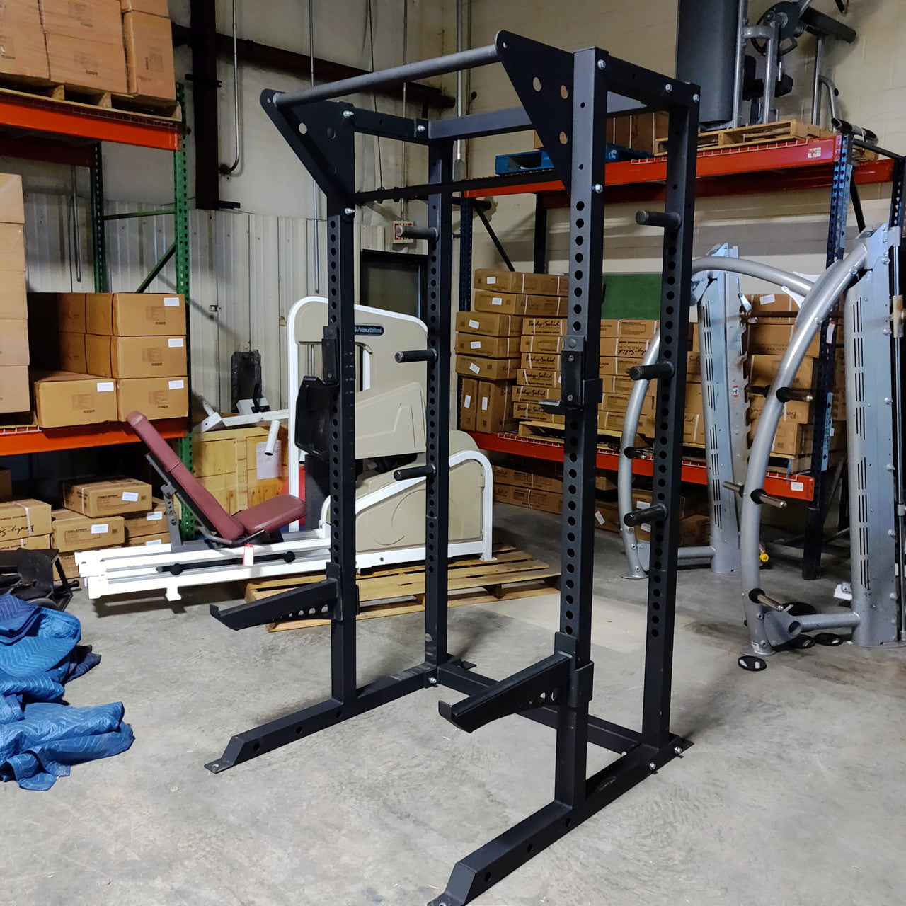 Half Rack with Weight Storage