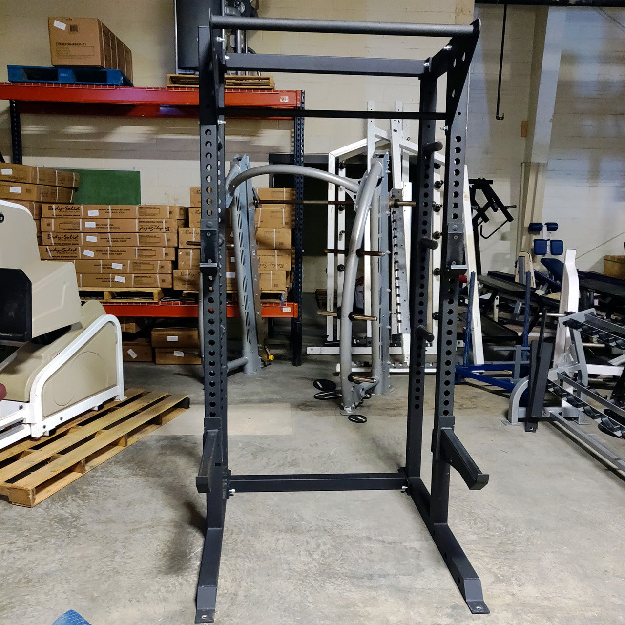 Half Rack with Weight Storage