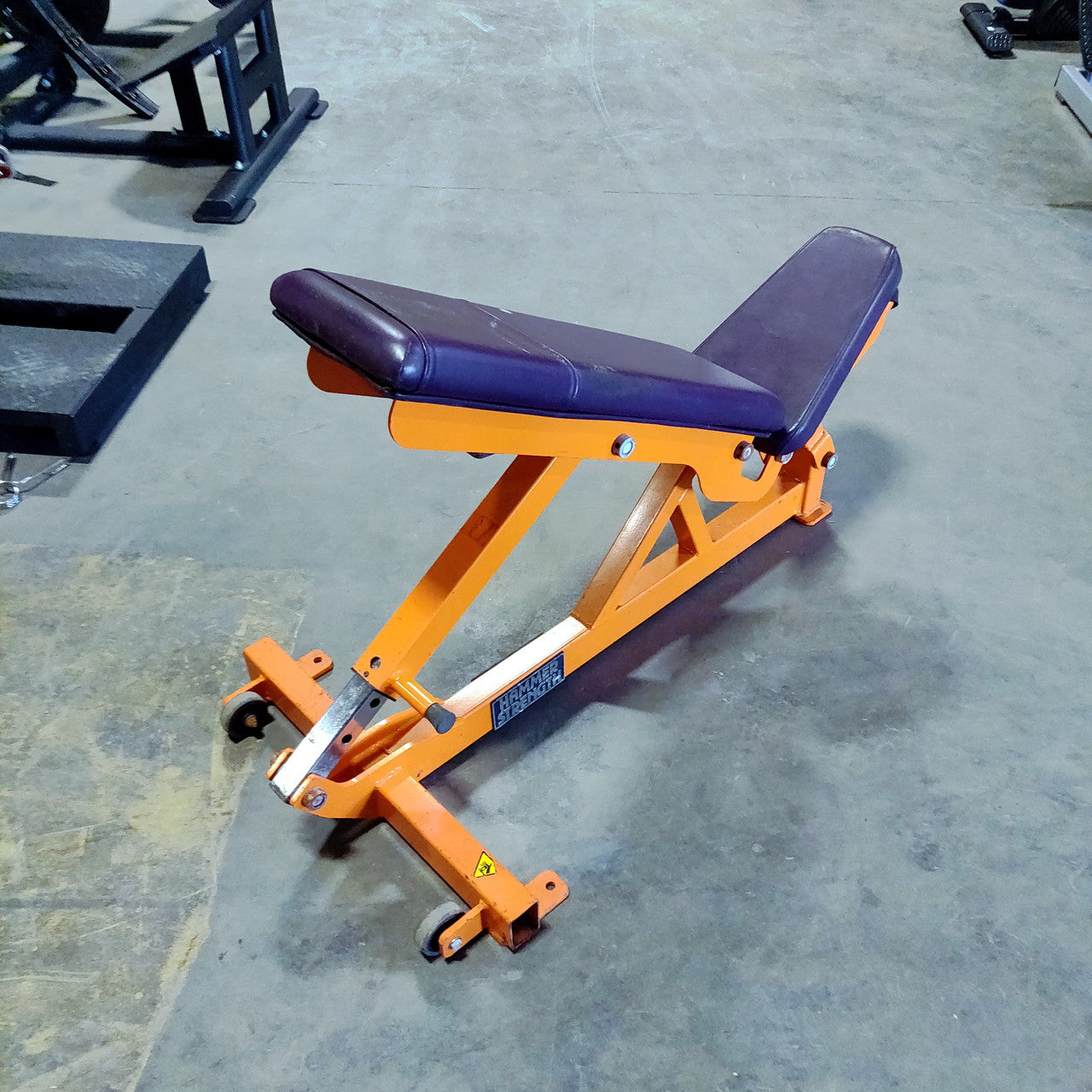 Hammer Strength 0-90 Degree Weight Bench Commercial