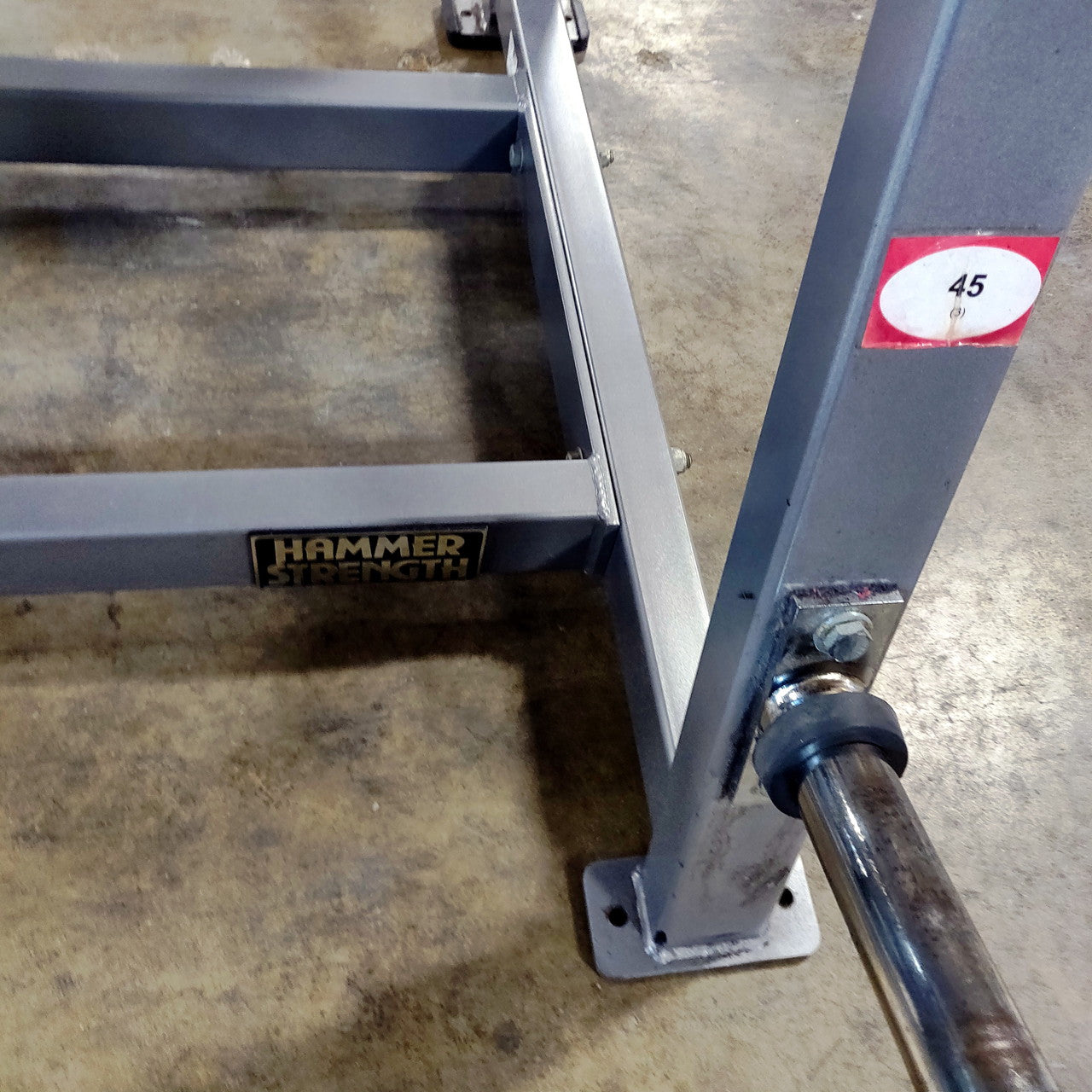 Hammer Strength Hack Squat Plate Loaded