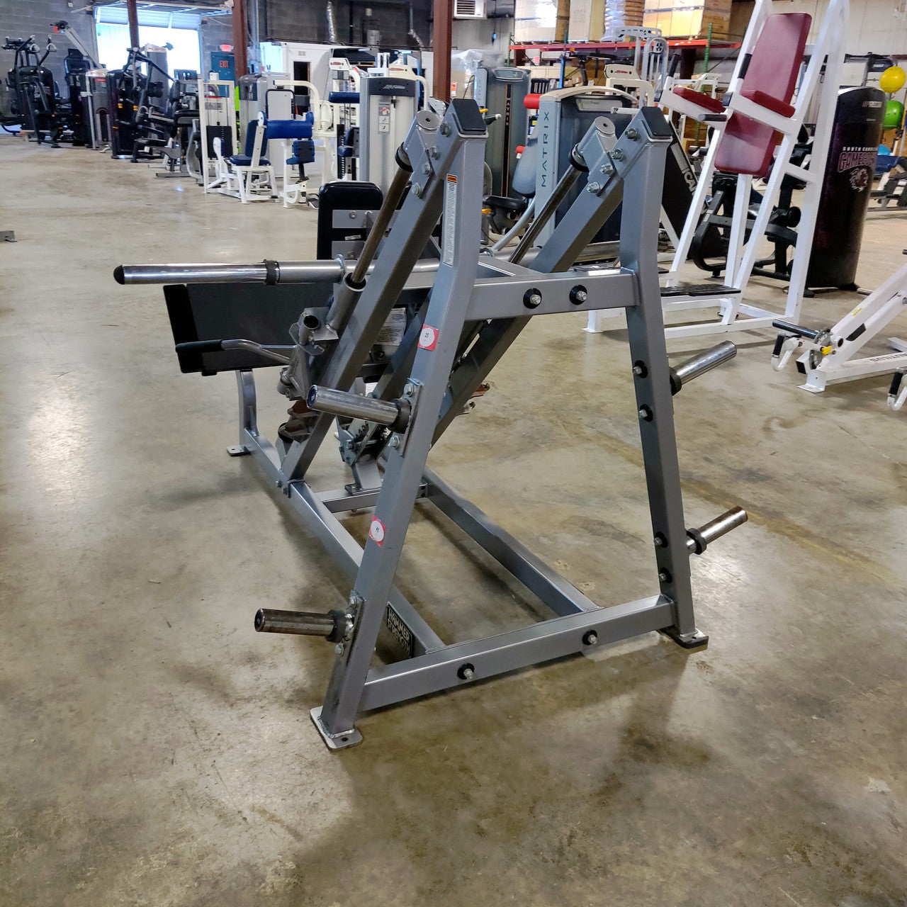 Hammer Strength Hack Squat Plate Loaded