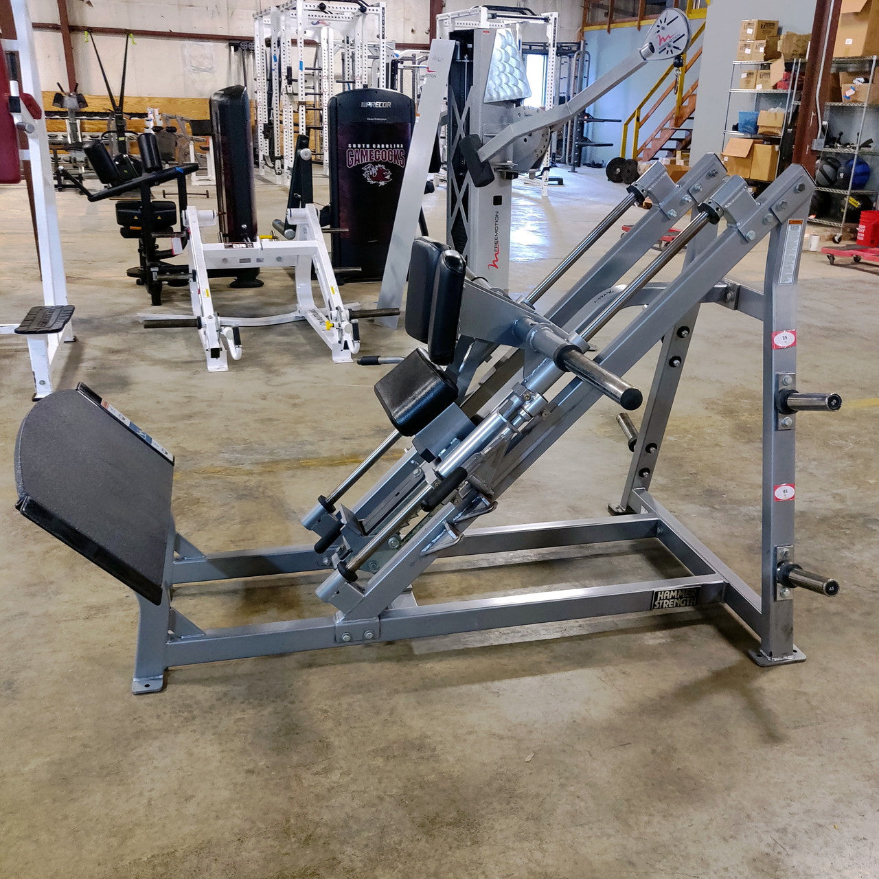 Hammer Strength Hack Squat Plate Loaded