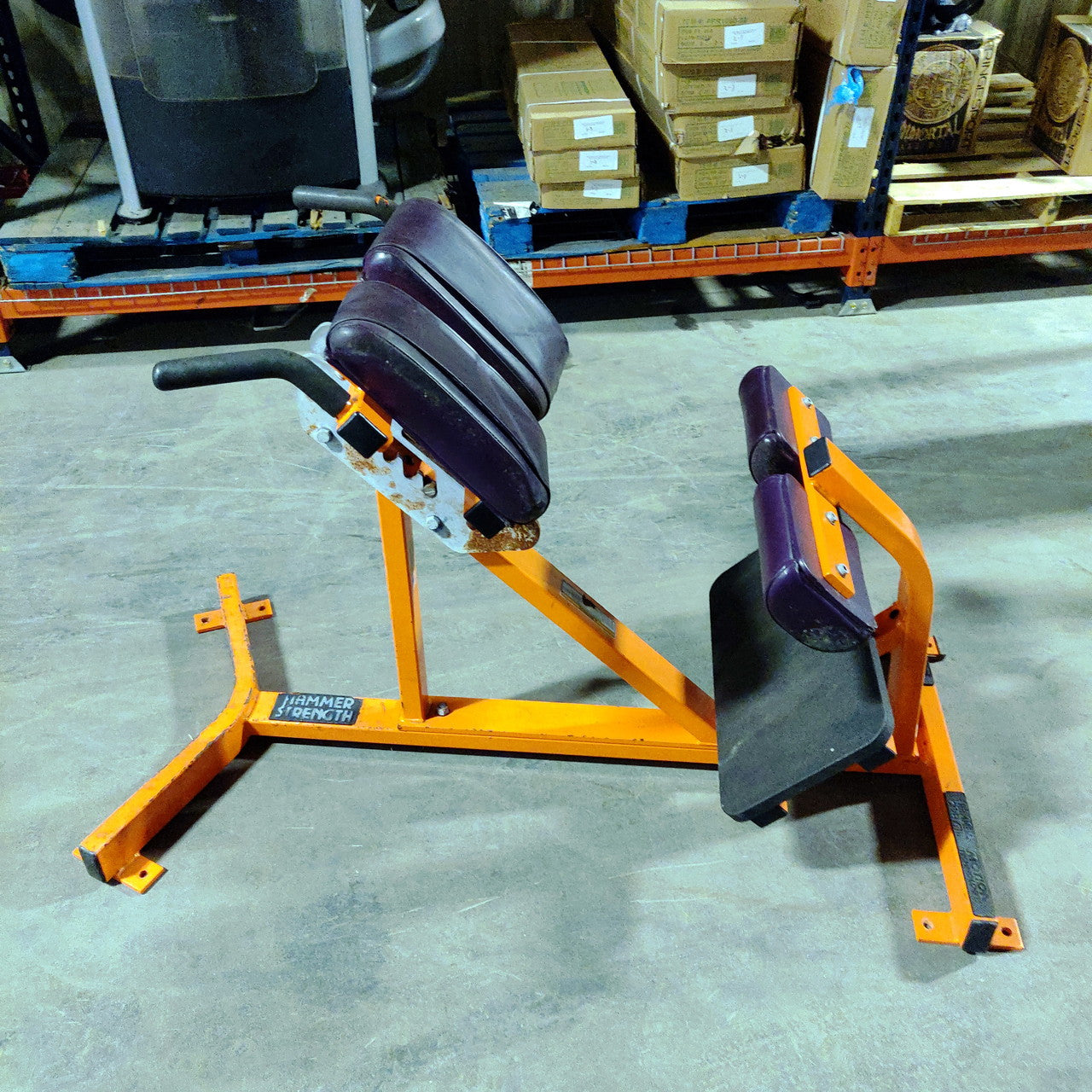 Hammer Strength Hyperextension Back Extension Bench