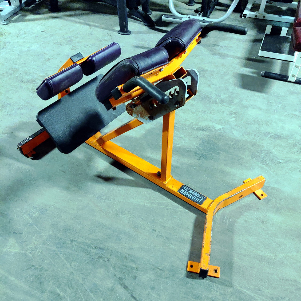 Hammer Strength Hyperextension Back Extension Bench