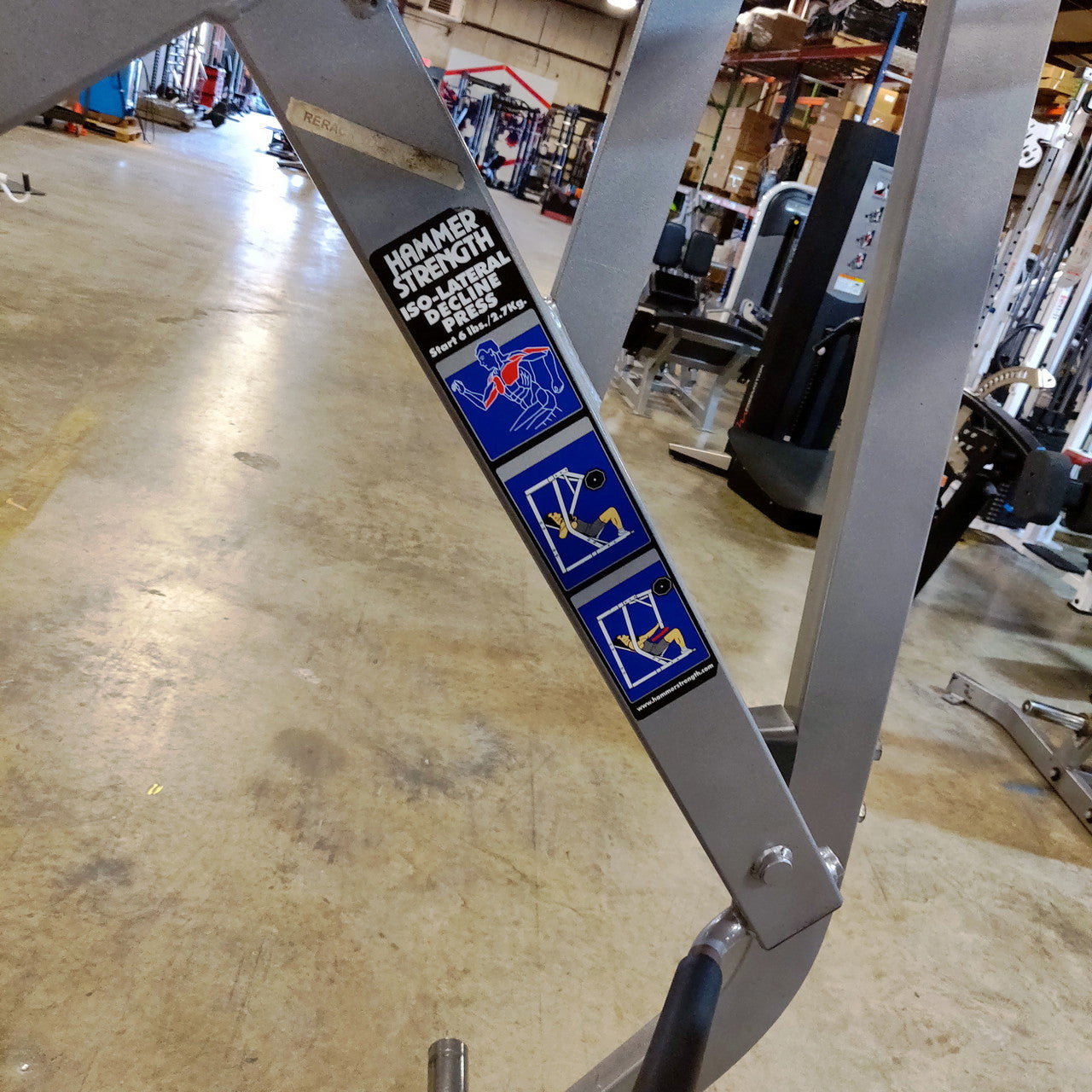 Hammer Strength Iso-Lateral Decline Chest Press