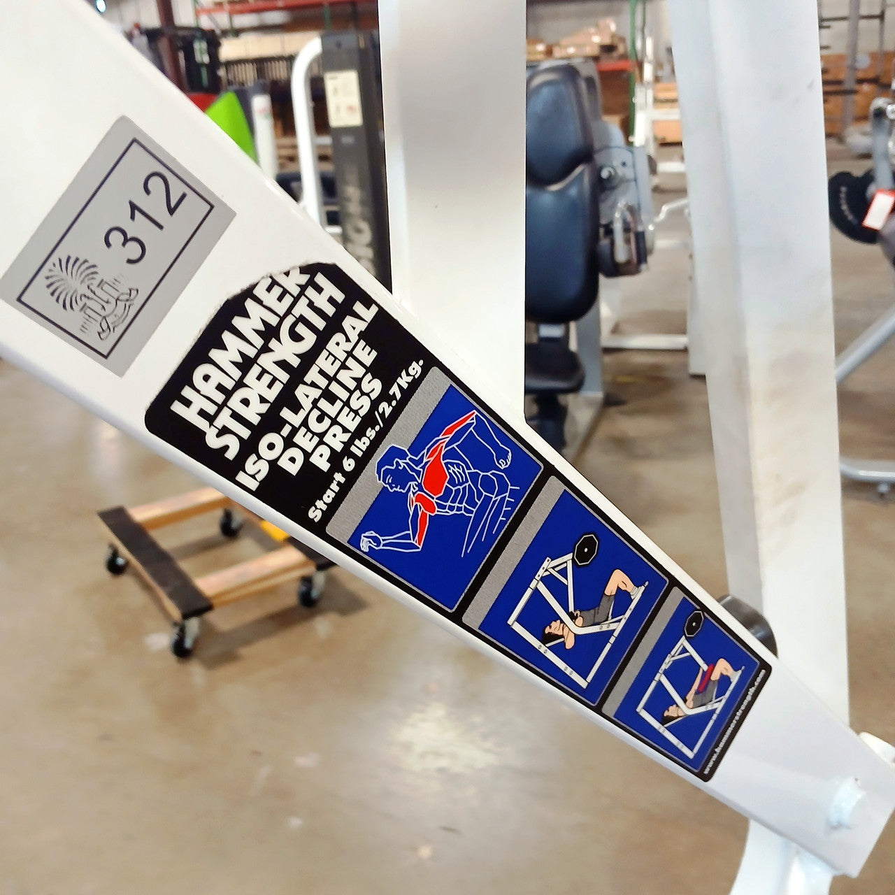 Hammer Strength Iso-Lateral Decline Press