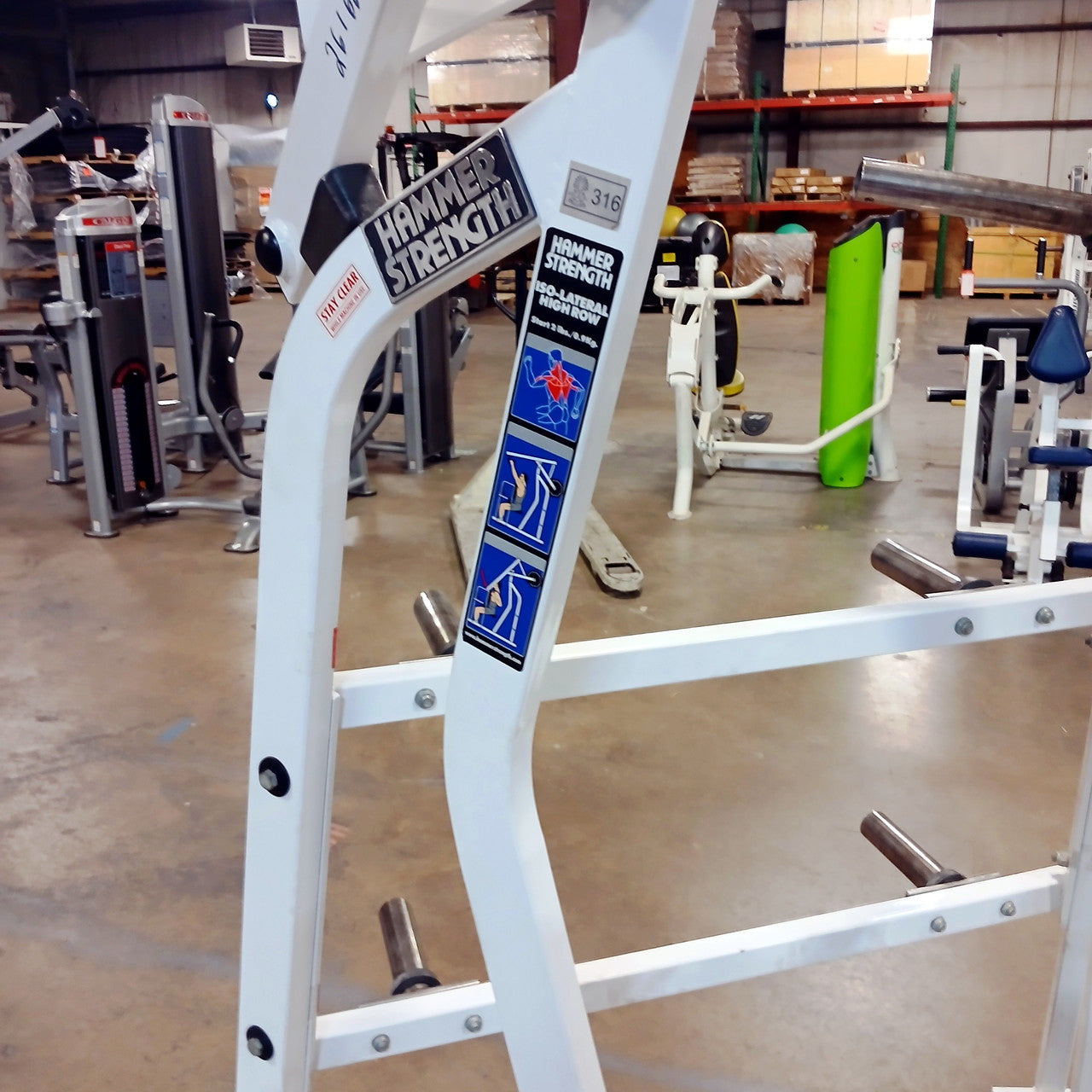 Hammer Strength Iso-Lateral High Row