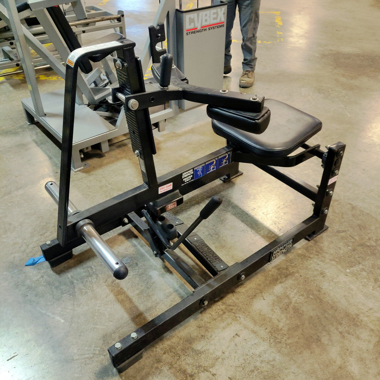 Hammer Strength Plate-Loaded Seated Calf Raise