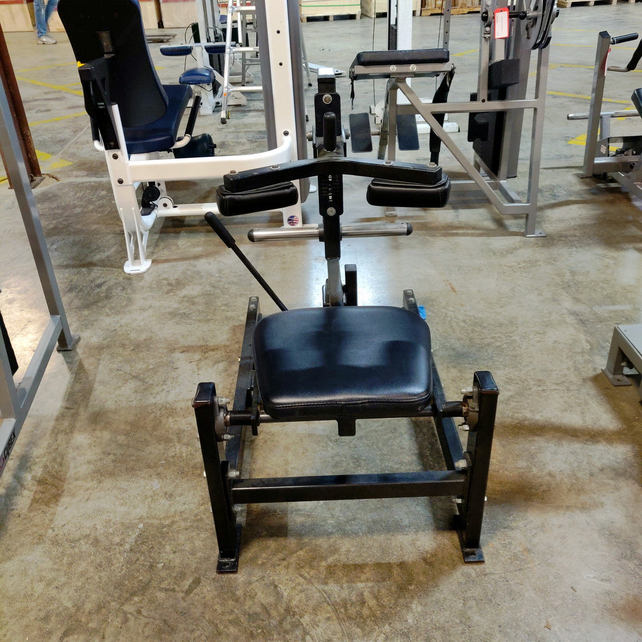 Hammer Strength Plate-Loaded Seated Calf Raise