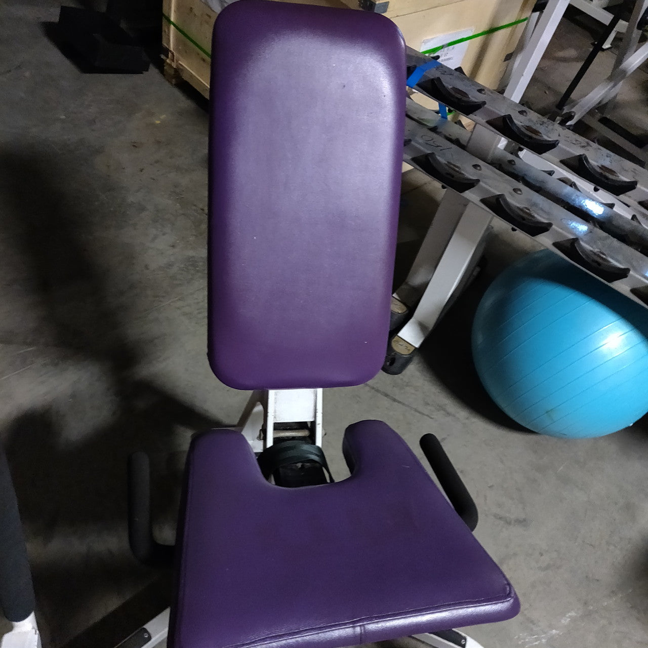 Hammer Strength Plate loaded Seated Leg Curl