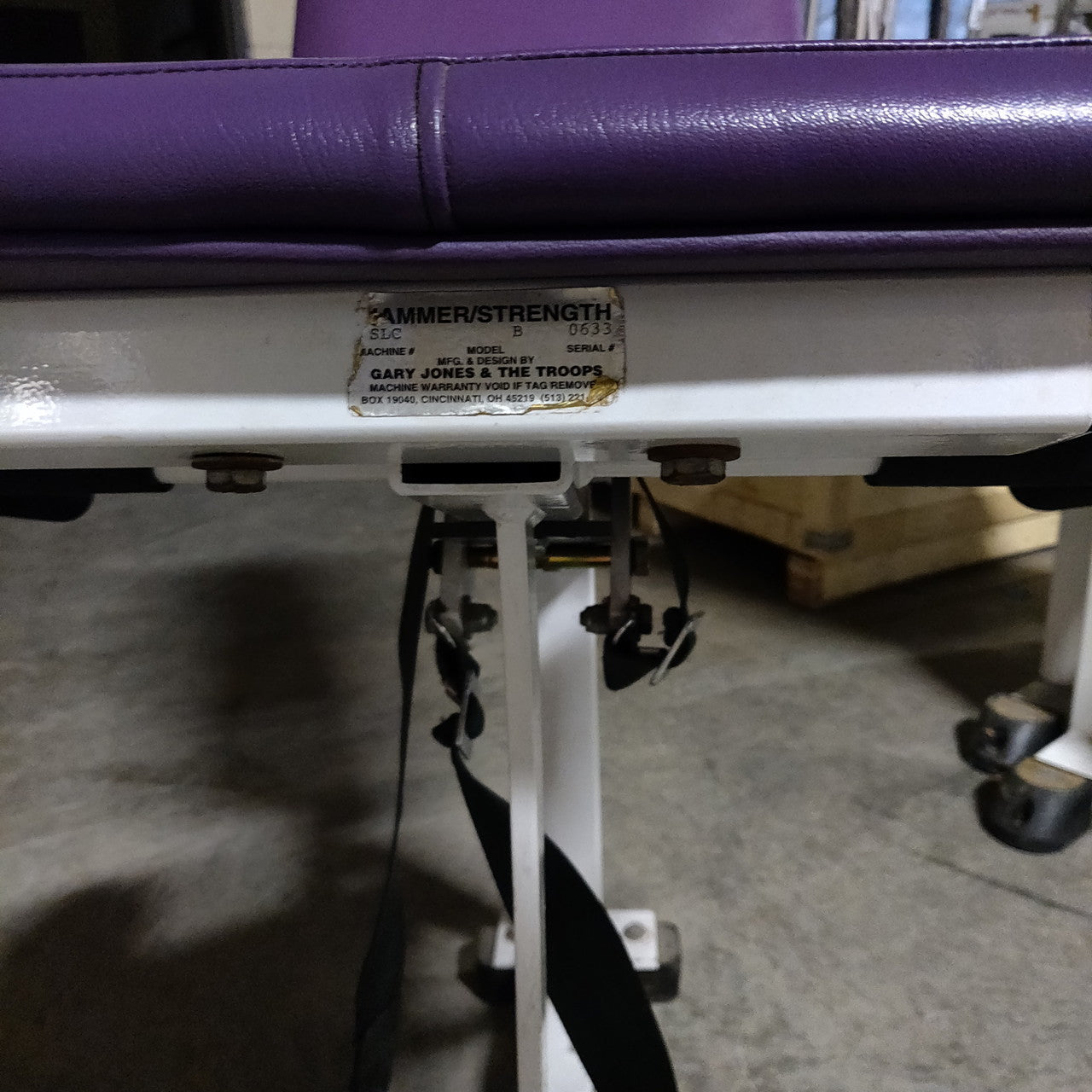 Hammer Strength Plate loaded Seated Leg Curl