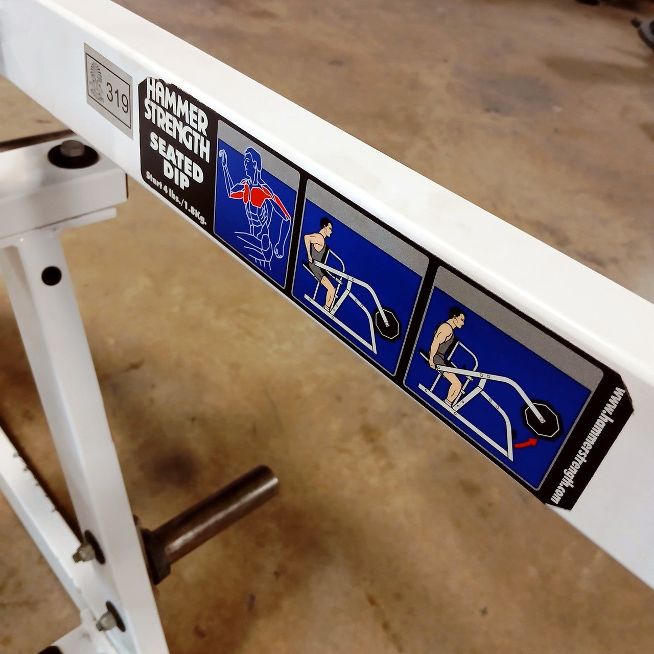 Hammer Strength Seated Dip