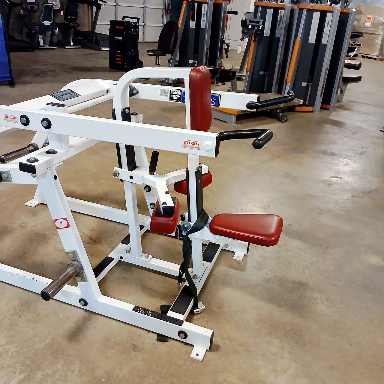 Hammer Strength Seated Dip