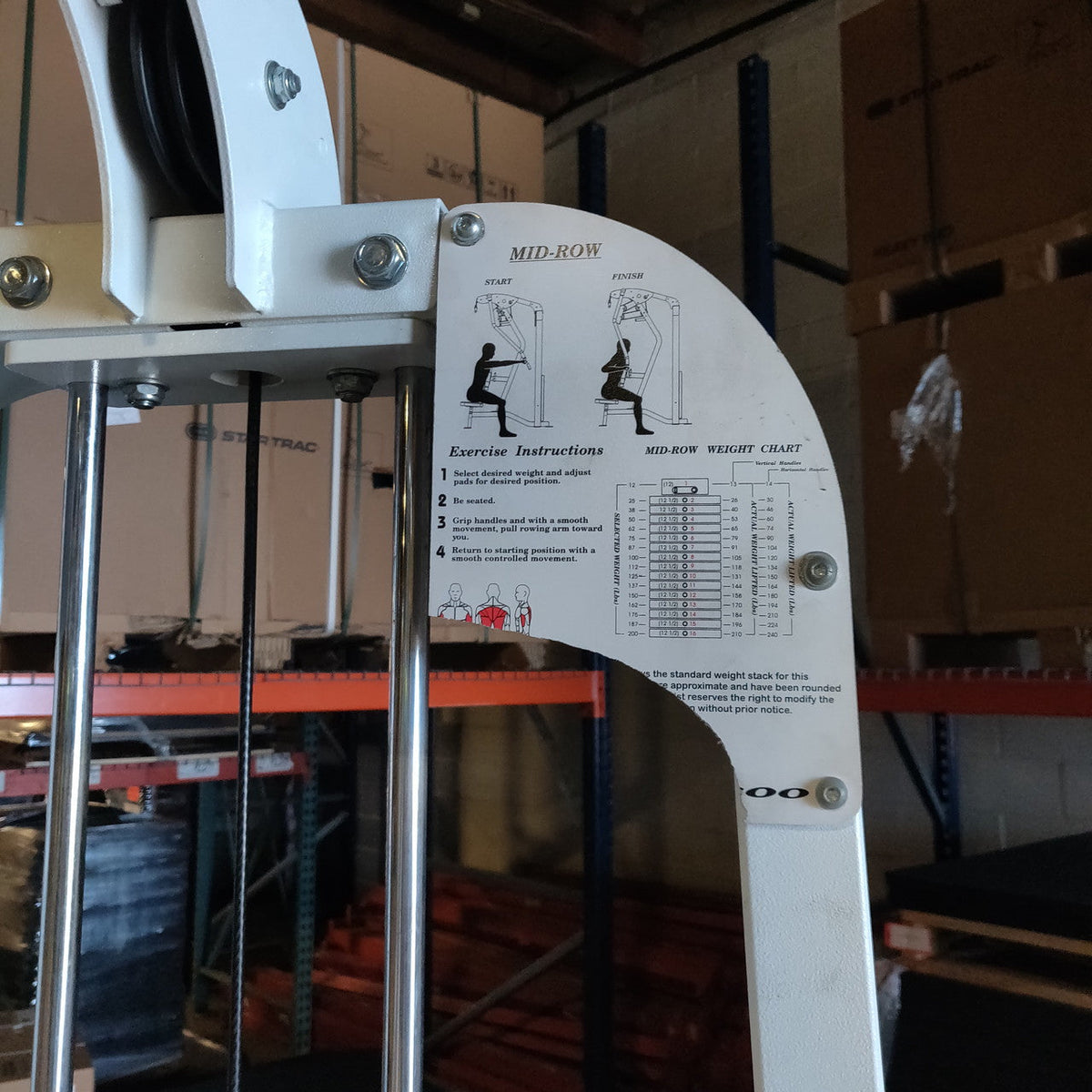 Hoist HD-2300 Mid Row / Lat Pulldown – Dual-Function Commercial Back Strength Machine