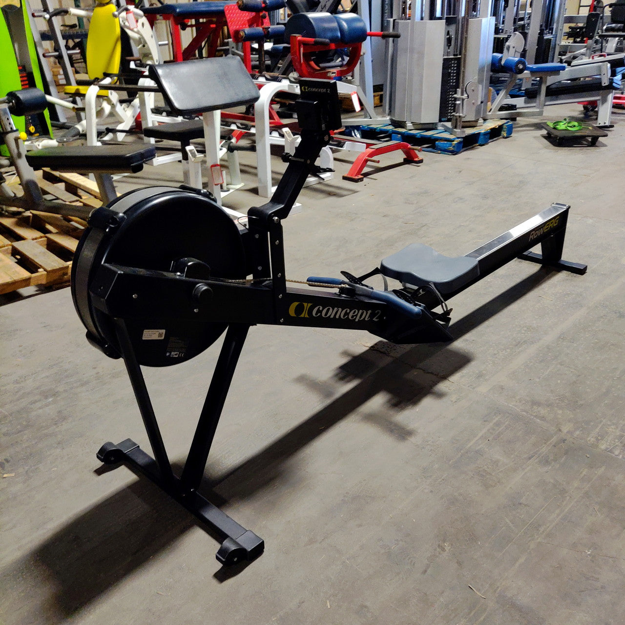 Concept 2 Rower Black