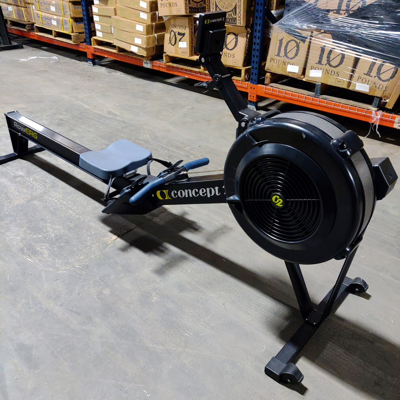 Concept 2 Rower Black