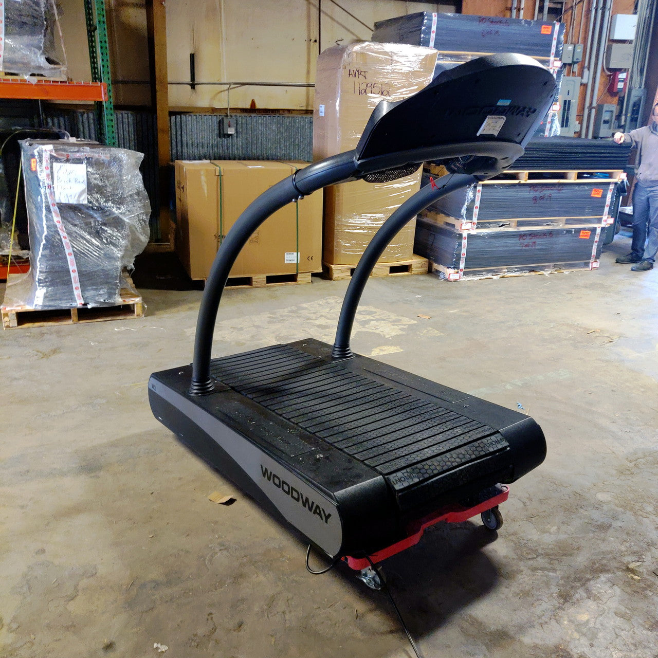 Woodway Desmo Slatted Treadmill Commercial Runner