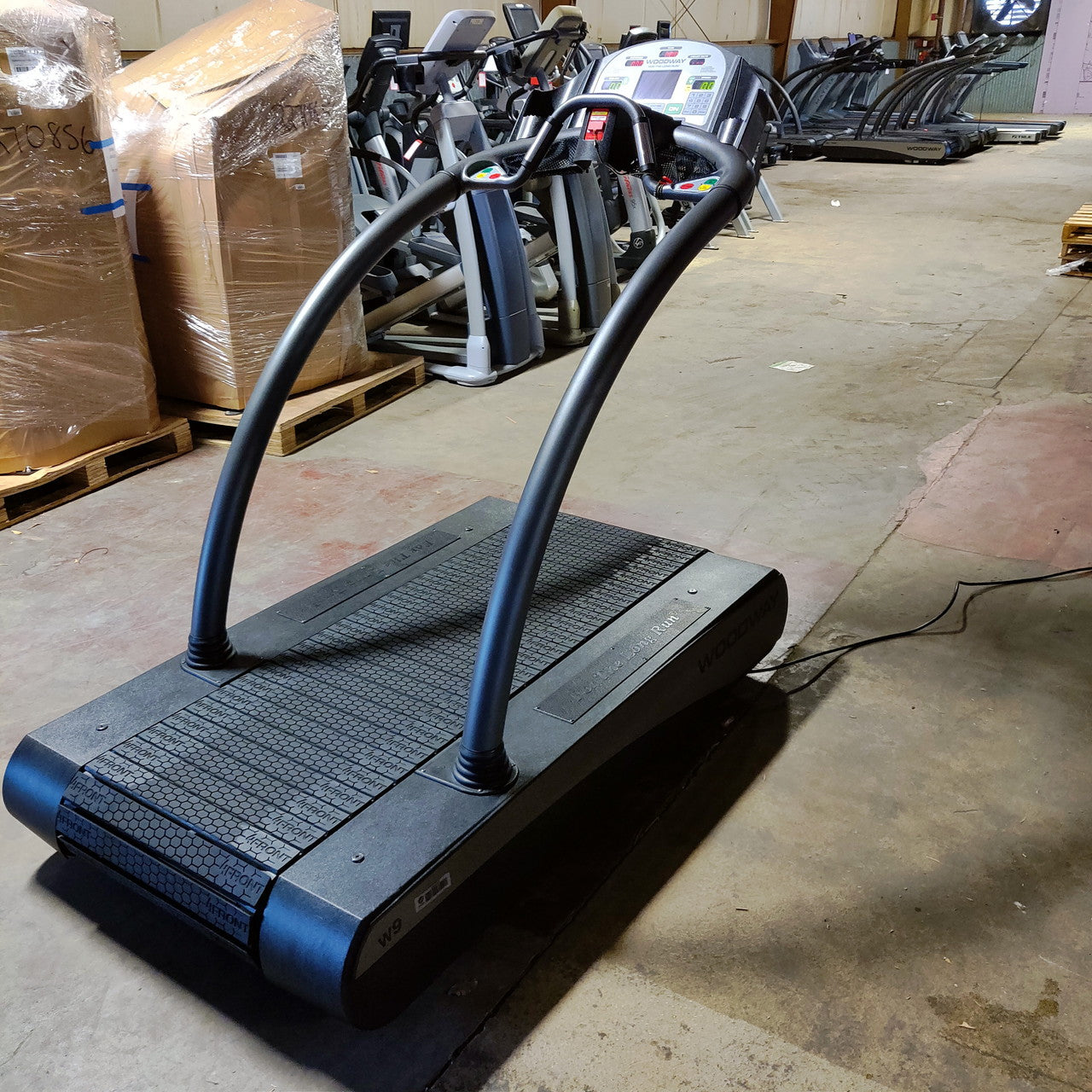 Woodway Desmo Slatted Treadmill Commercial Runner