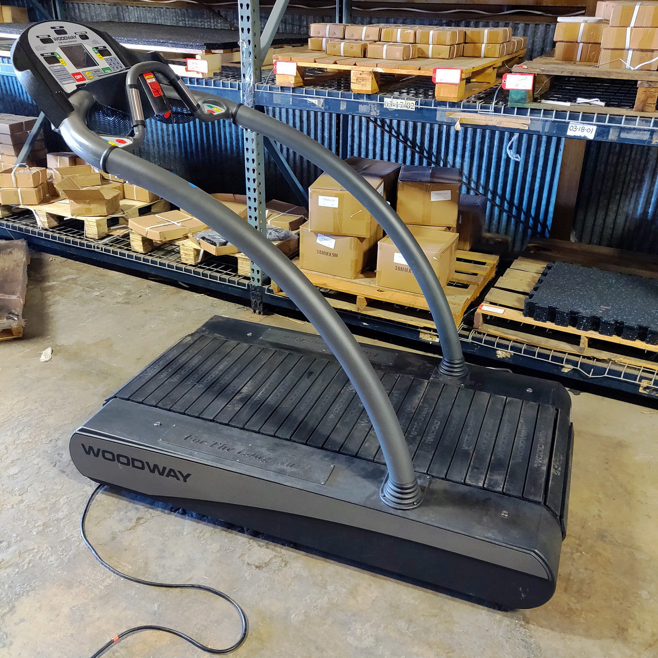 Woodway Desmo Slatted Treadmill Commercial Runner