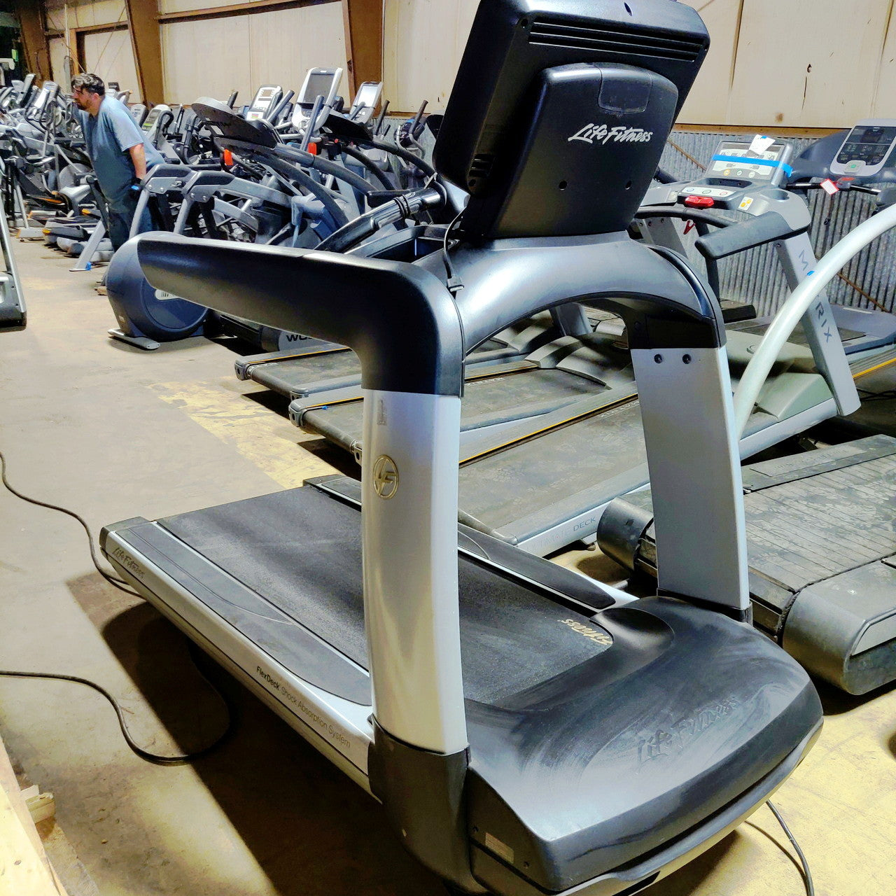 Cardio Life Fitness Flexdeck Shock Absorption System Life Fitness