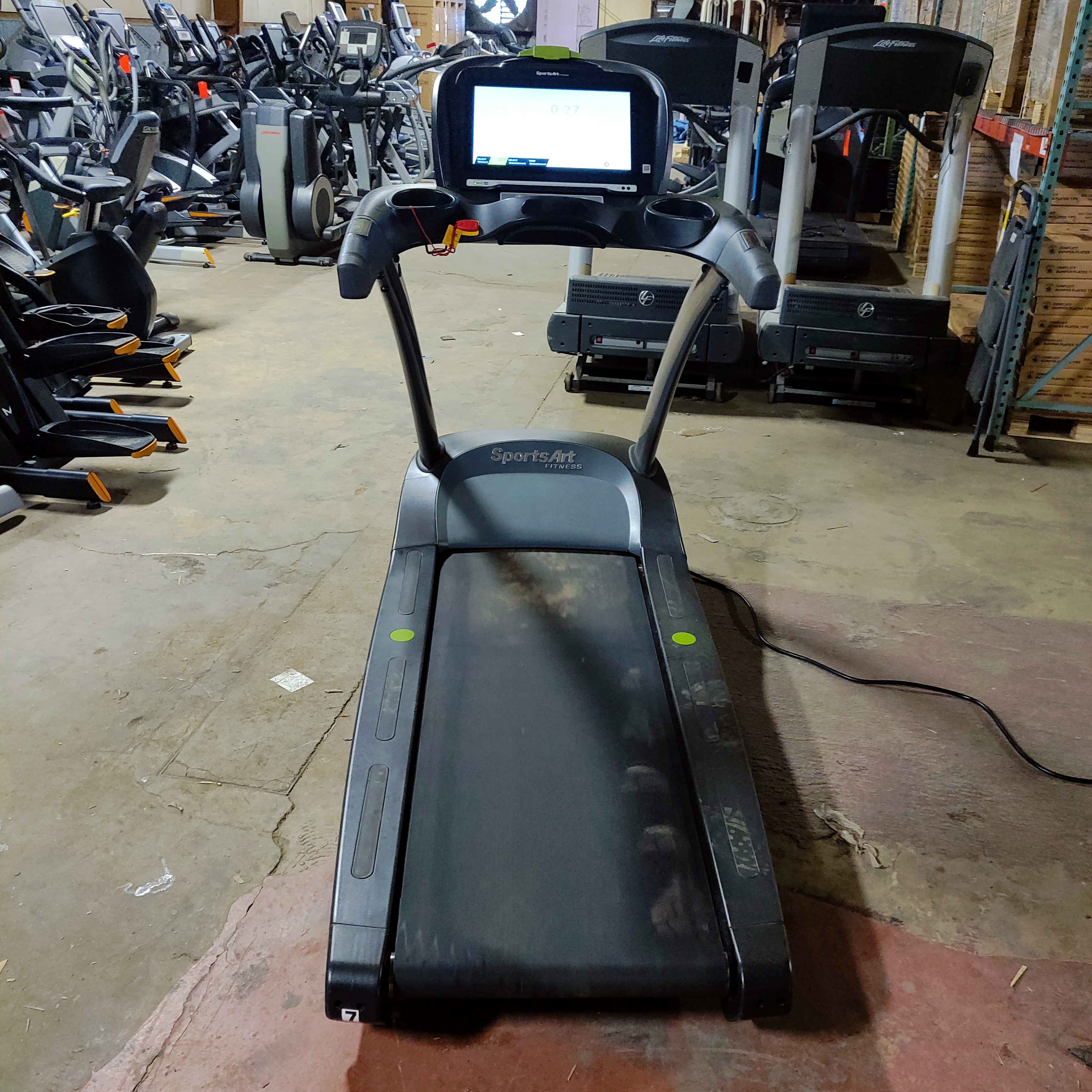 SportsArt T655L Treadmill with the Immersive SENZA Console