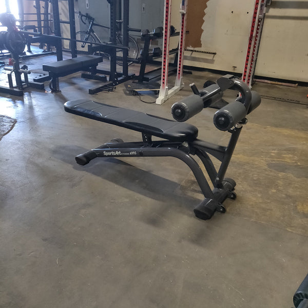 SportsArt A995 Adjustable Ab Crunch Bench