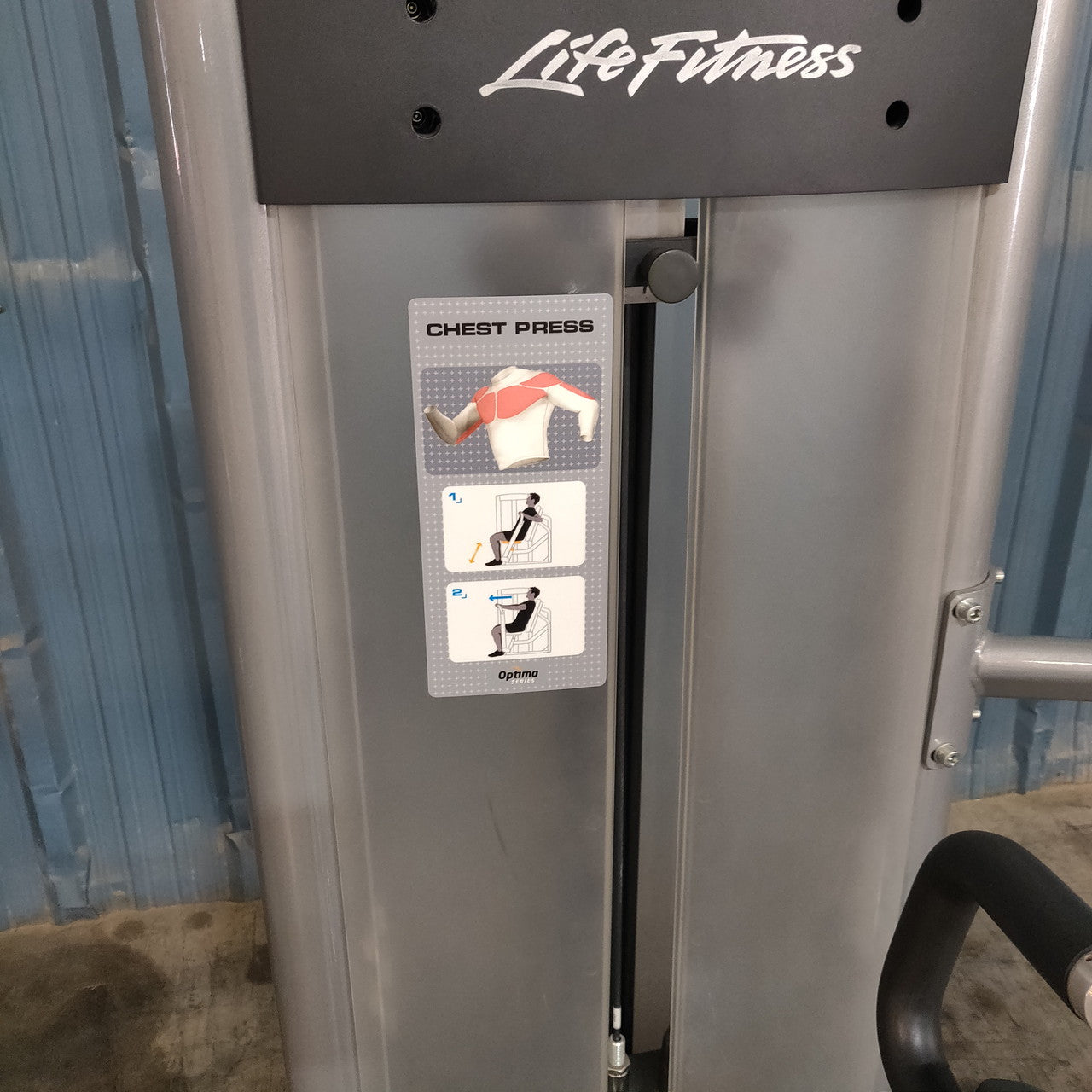 Life Fitness  Optima Series Chest Press
