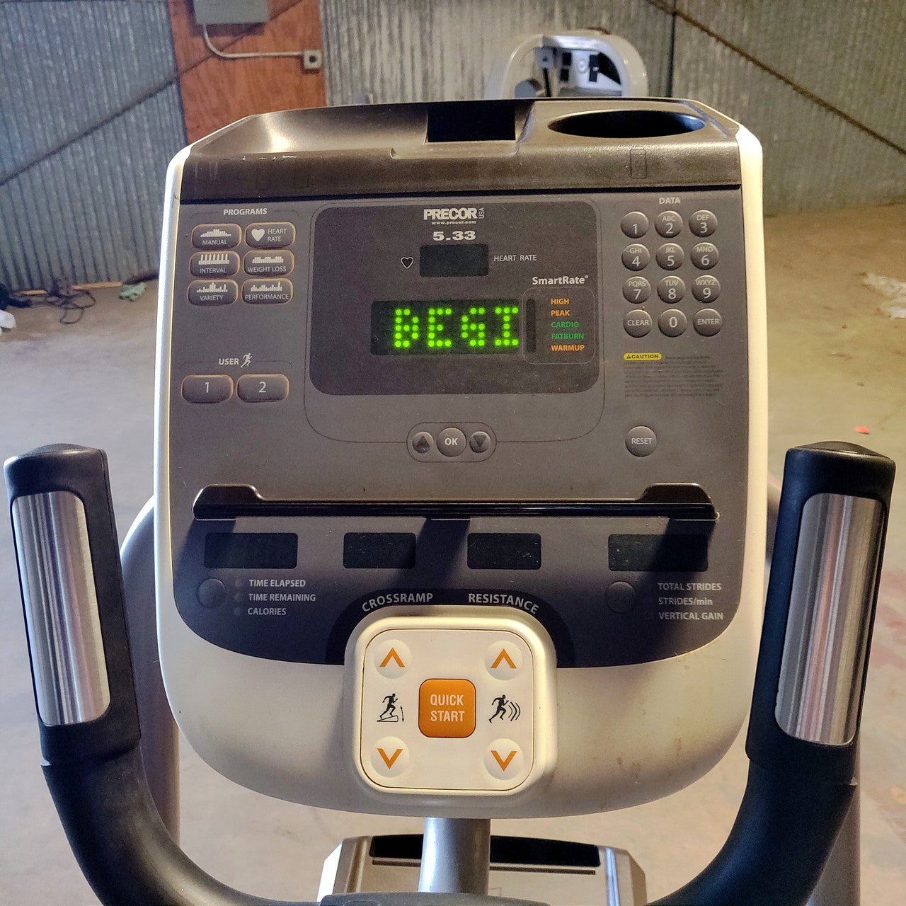 Precor EFX 5.33 Premium Series Elliptical