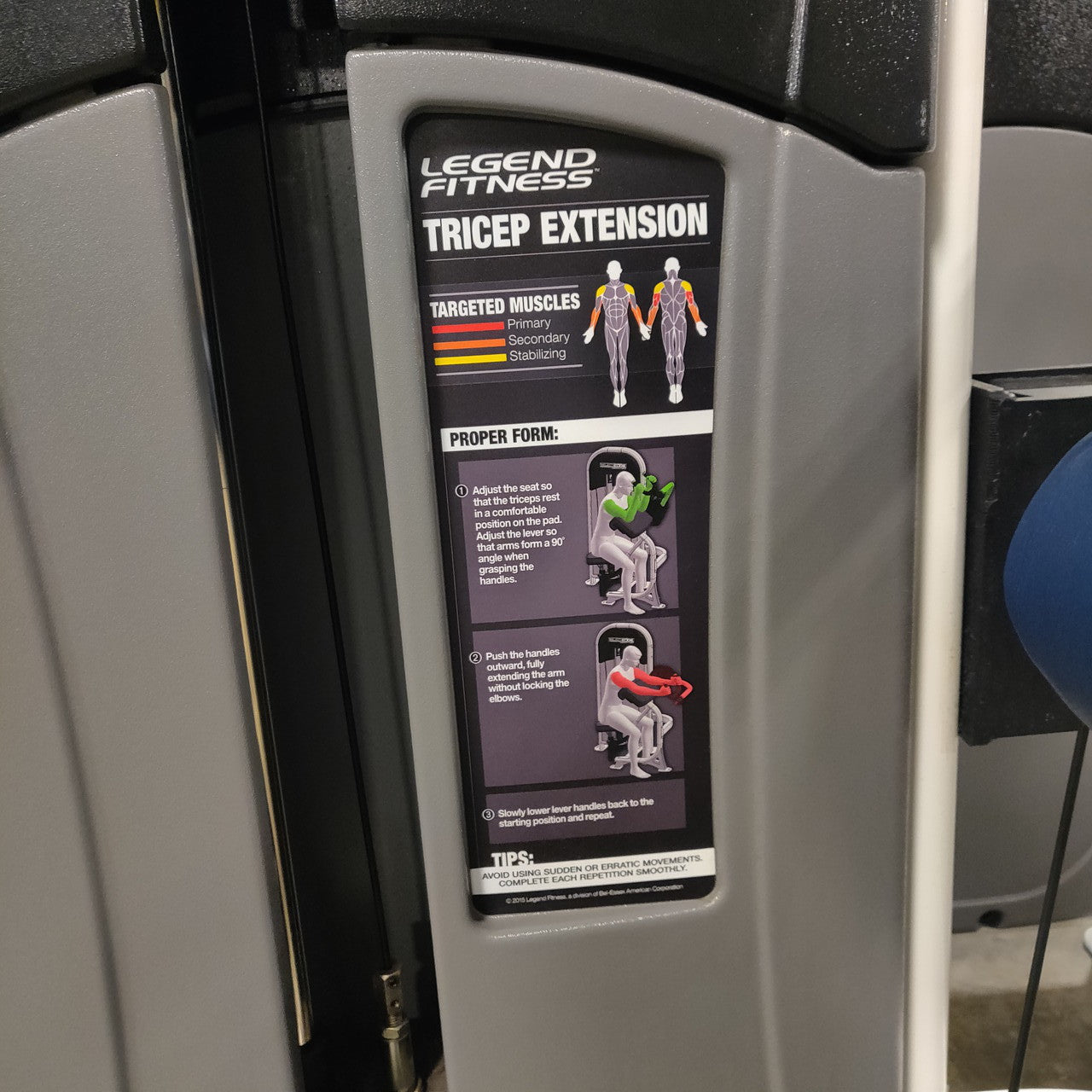 Legend Fitness SelectEDGE Tricep Extension