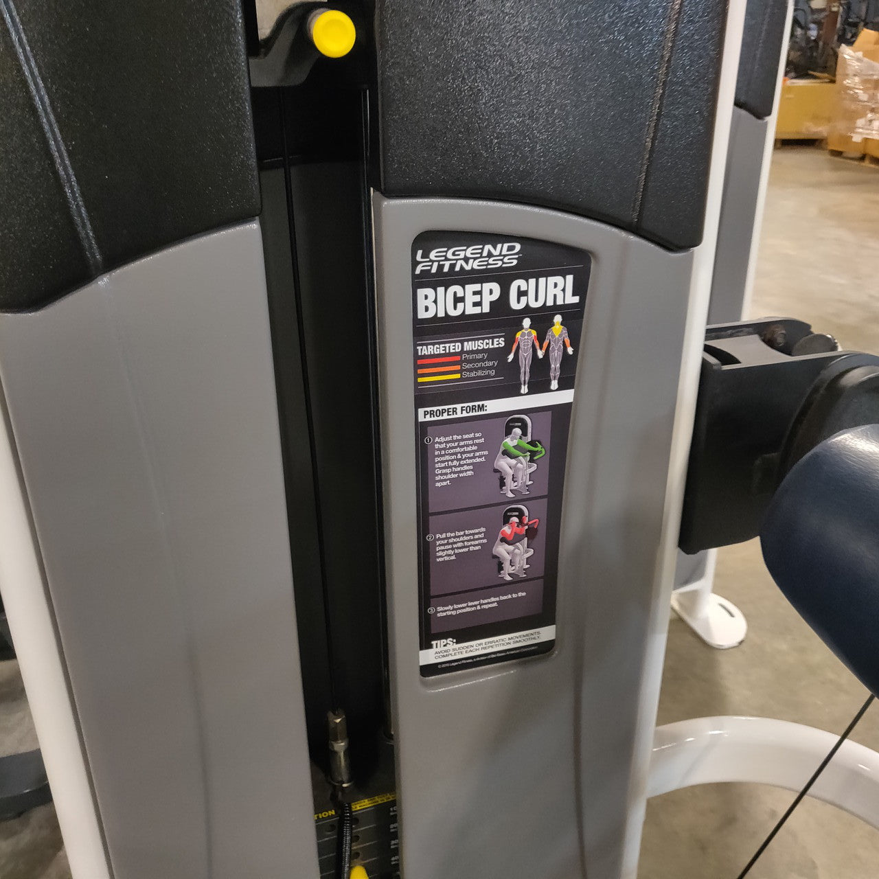 Legend Fitness SelectEDGE Bicep Curl