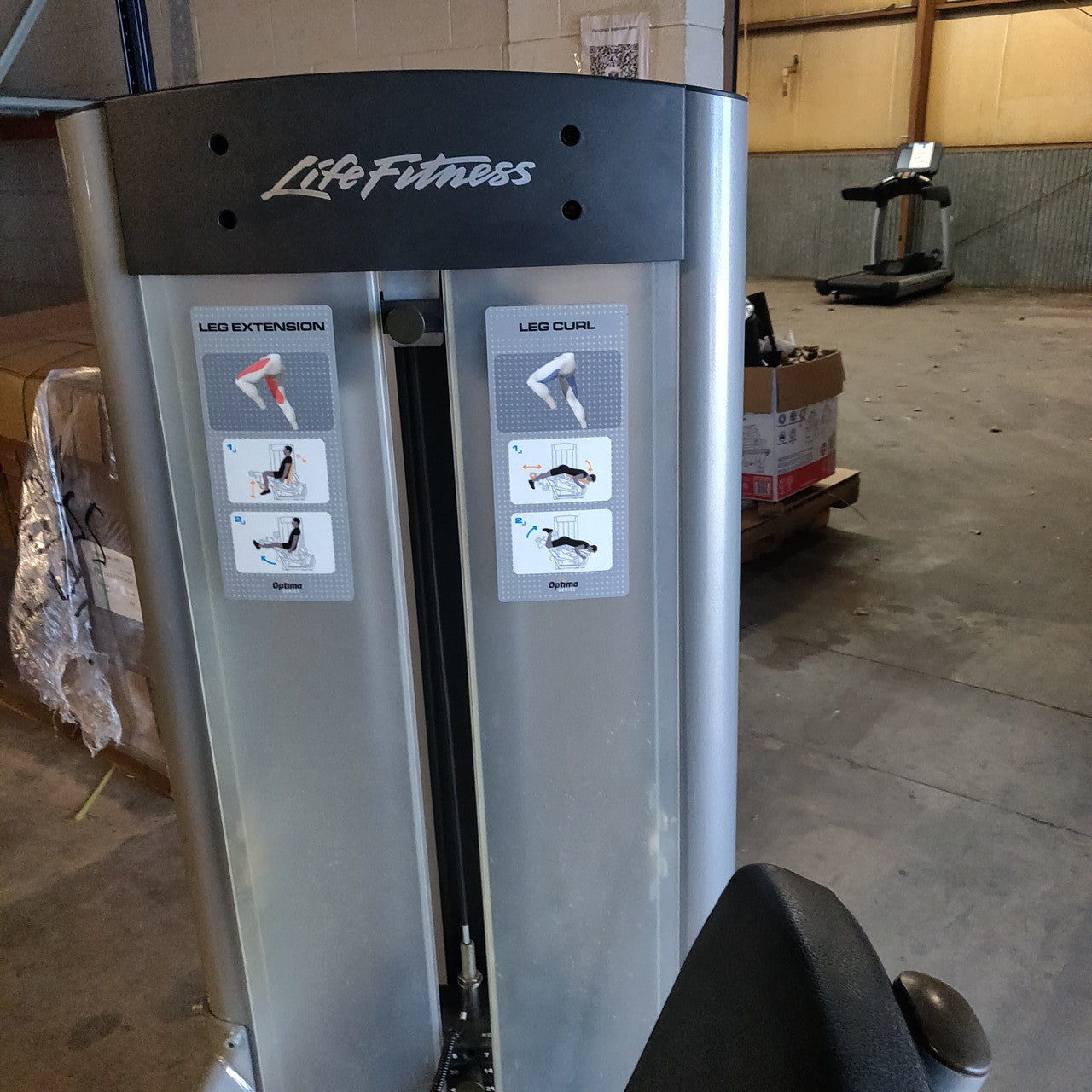 Life Fitness Optima Leg Extension / Prone Leg Curl