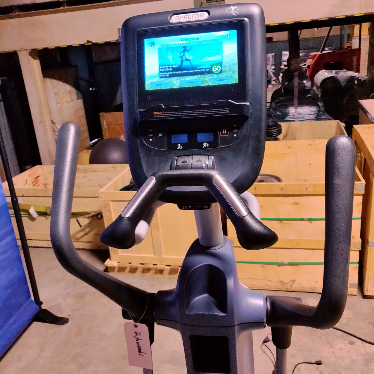 Precor EFX 865 Elliptical w/Converging Crossramp + p62 Console