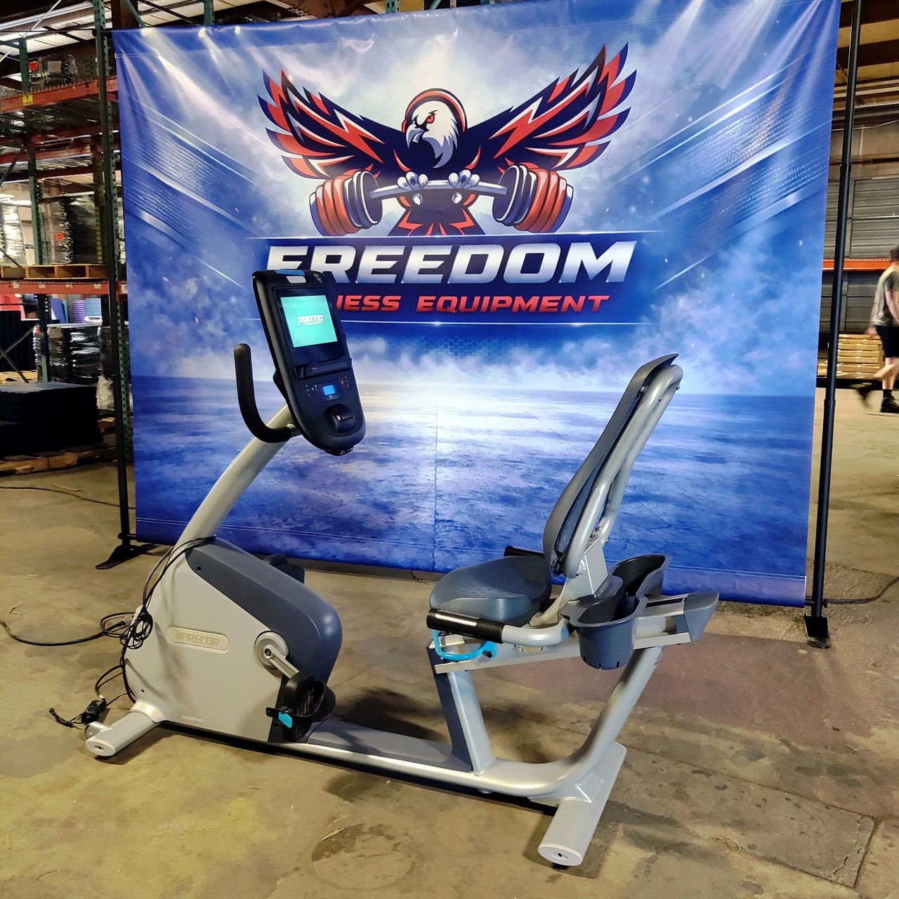 Precor RBK 865 Recumbent Bike w/ P62 Console