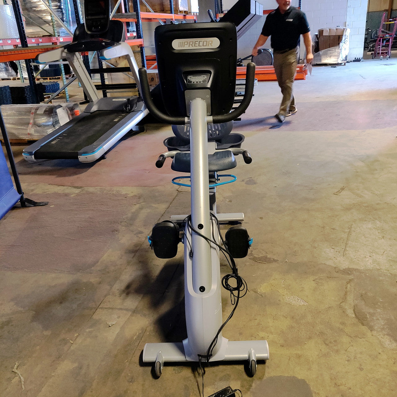 Precor RBK 865 Recumbent Bike w/ P62 Console