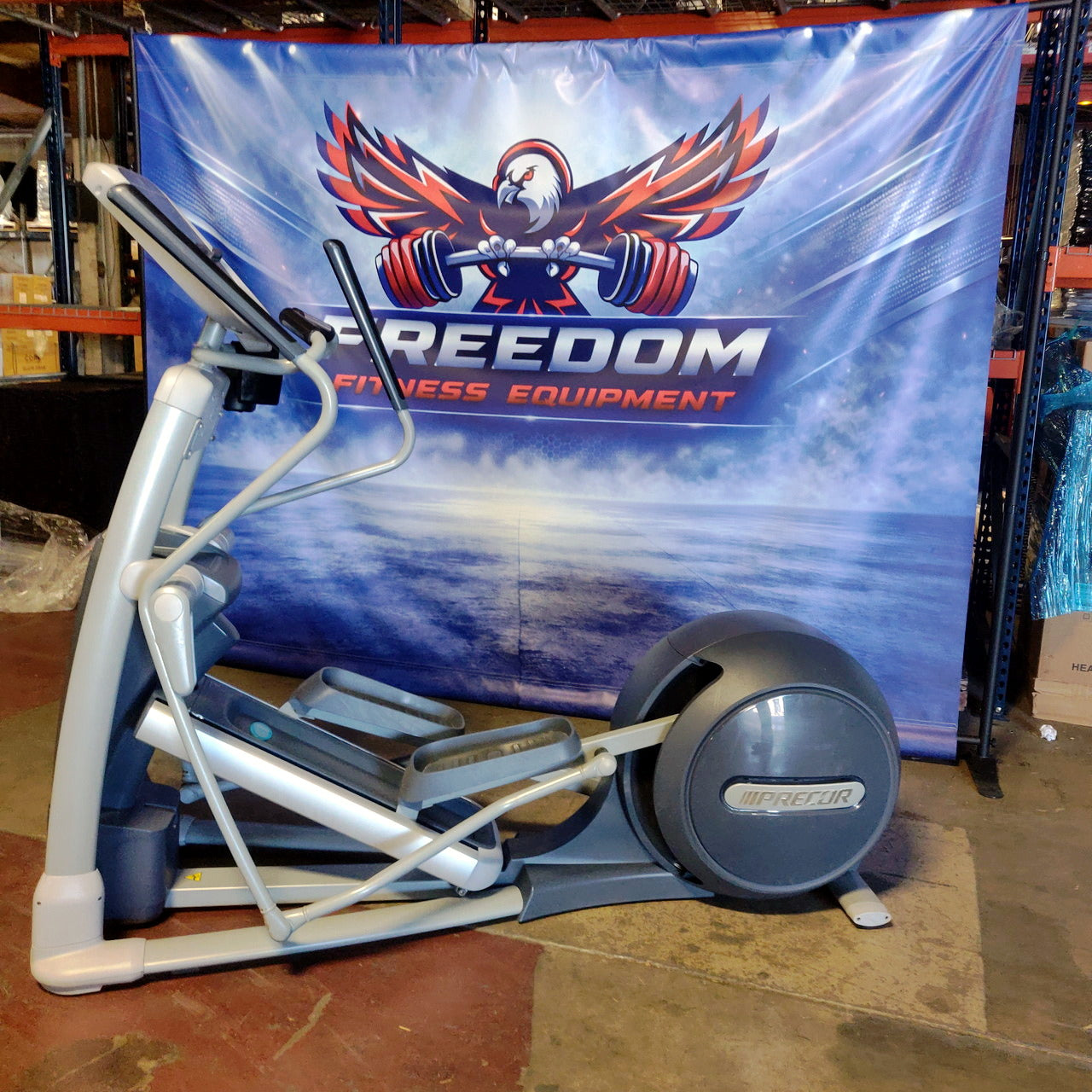Precor EFX 815 Elliptical Crosstrainer w/ P10 Console
