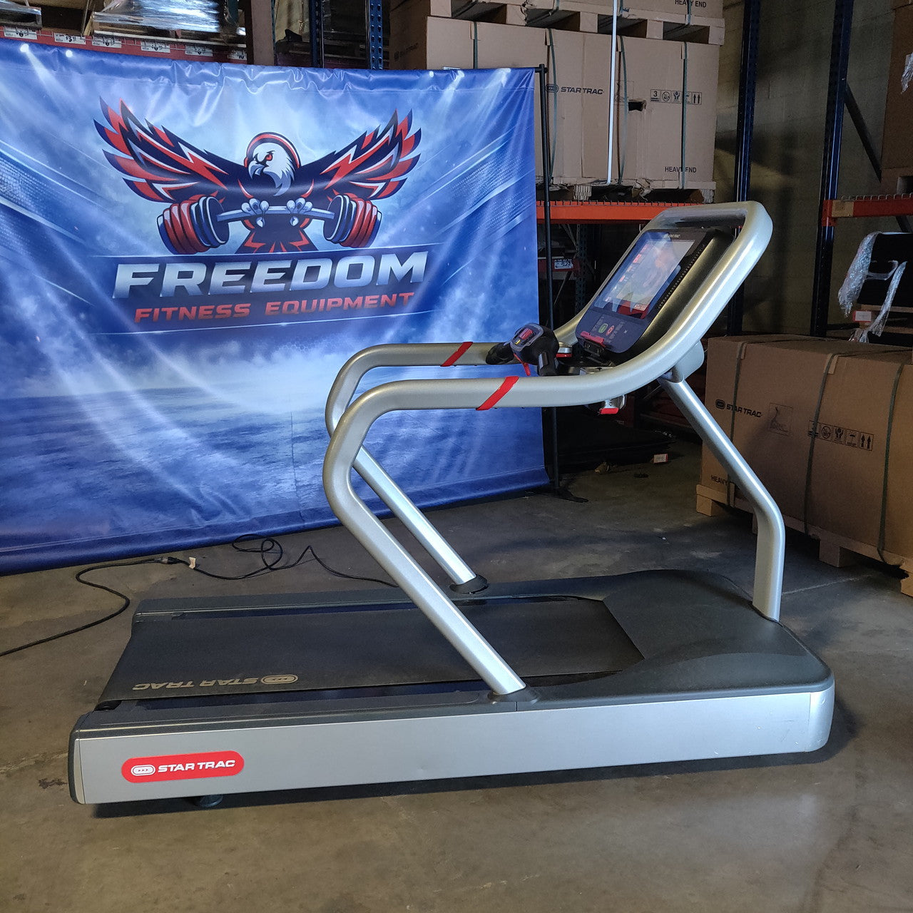 Star Trac 8TR Treadmill w/ Embedded Touchscreen Console