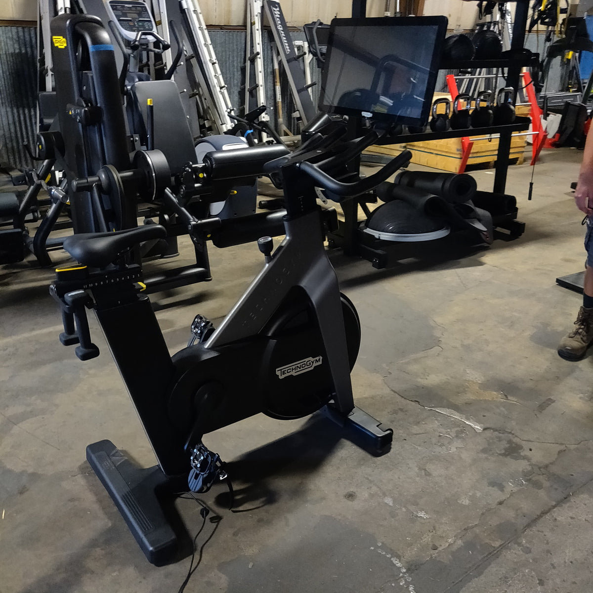 Technogym Bike Interactive Upright Bike