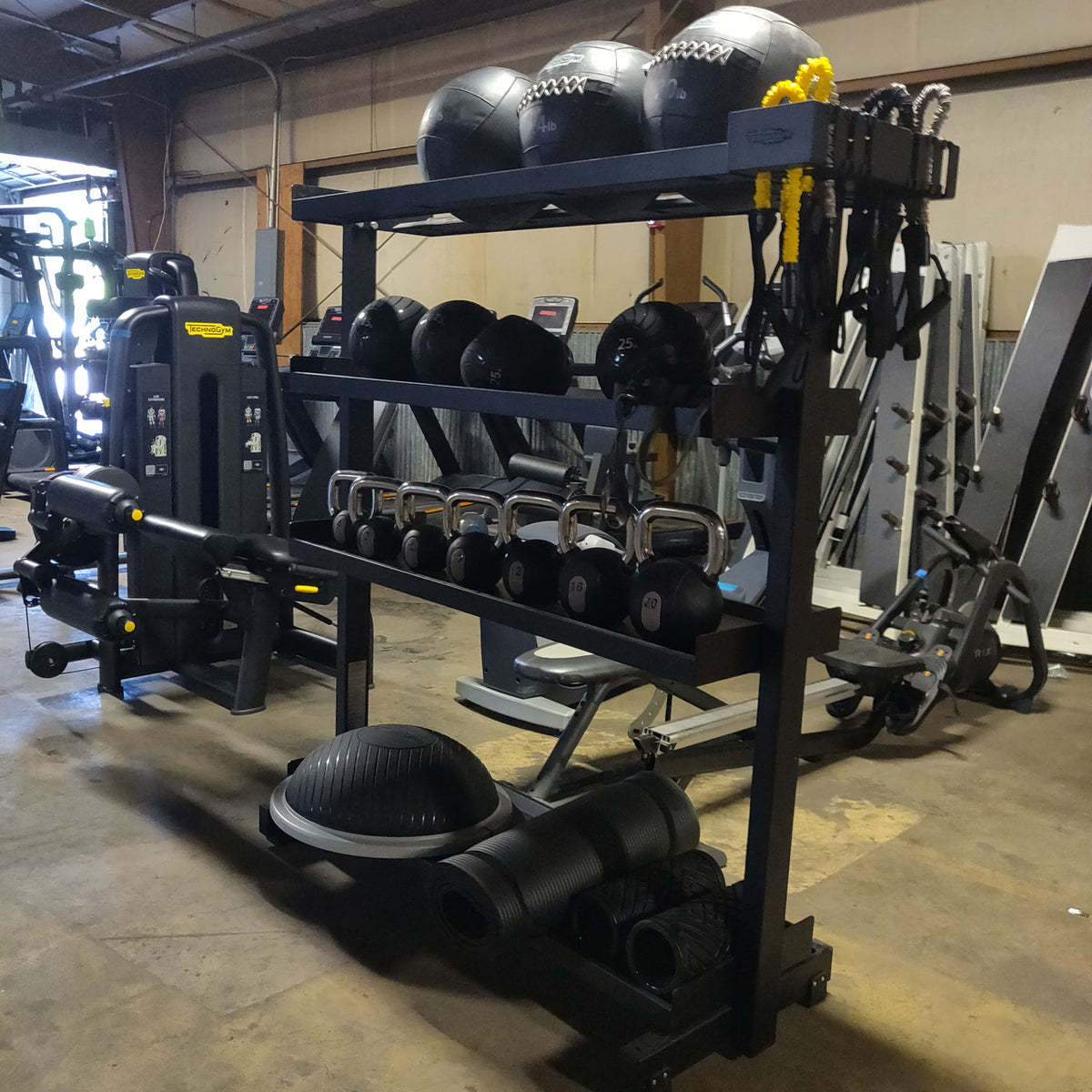 Technogym Functional Training & Accessory Package w/ Skill Tools Rack