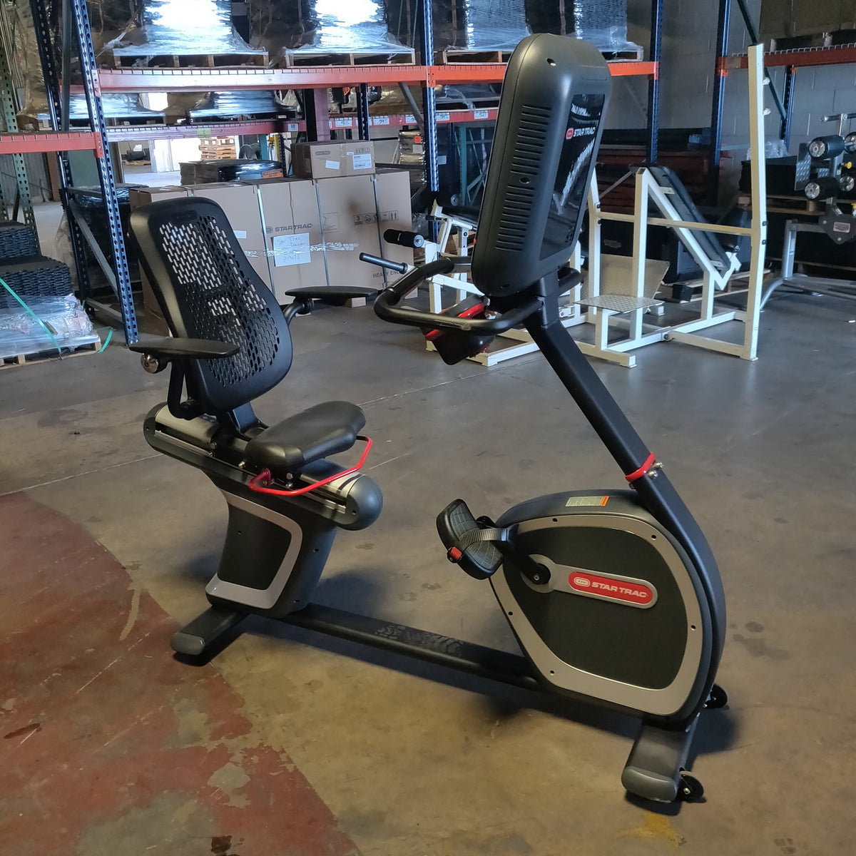 Star Trac 8 Series Recumbent Bike w/ LCD Console
