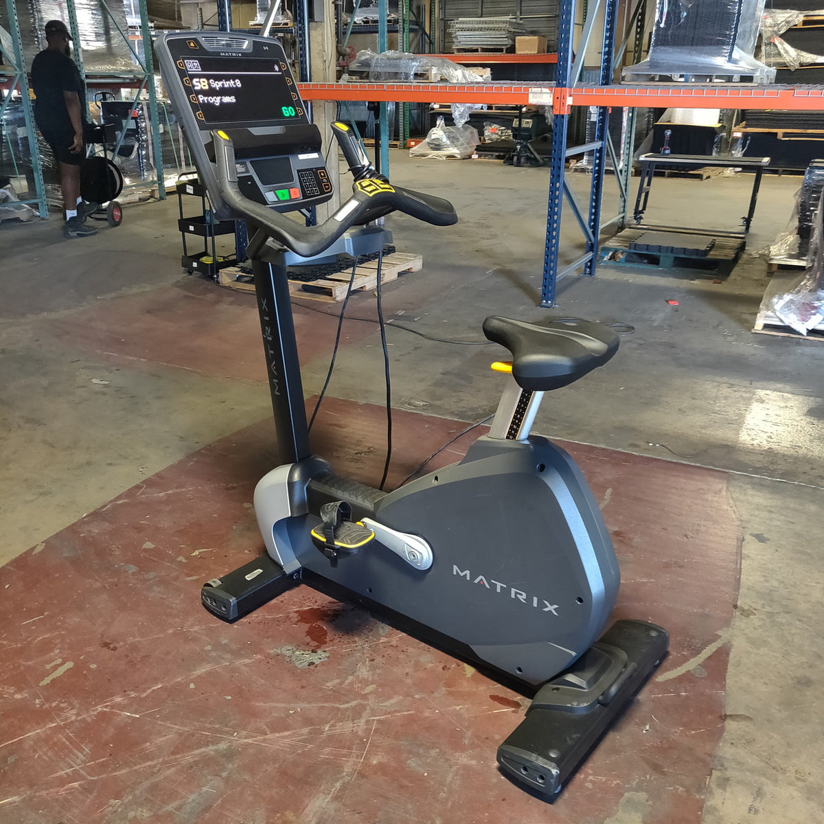 Matrix Endurance Upright Bike w/Premium LED Console