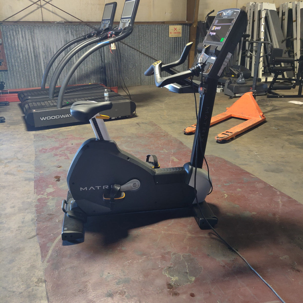 Matrix Endurance Upright Bike w/Premium LED Console