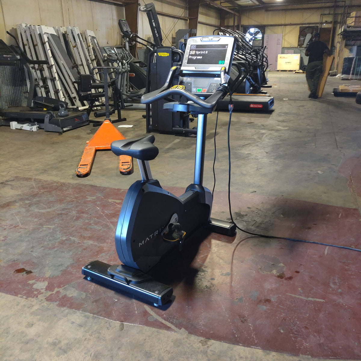 Matrix Endurance Upright Bike w/Premium LED Console
