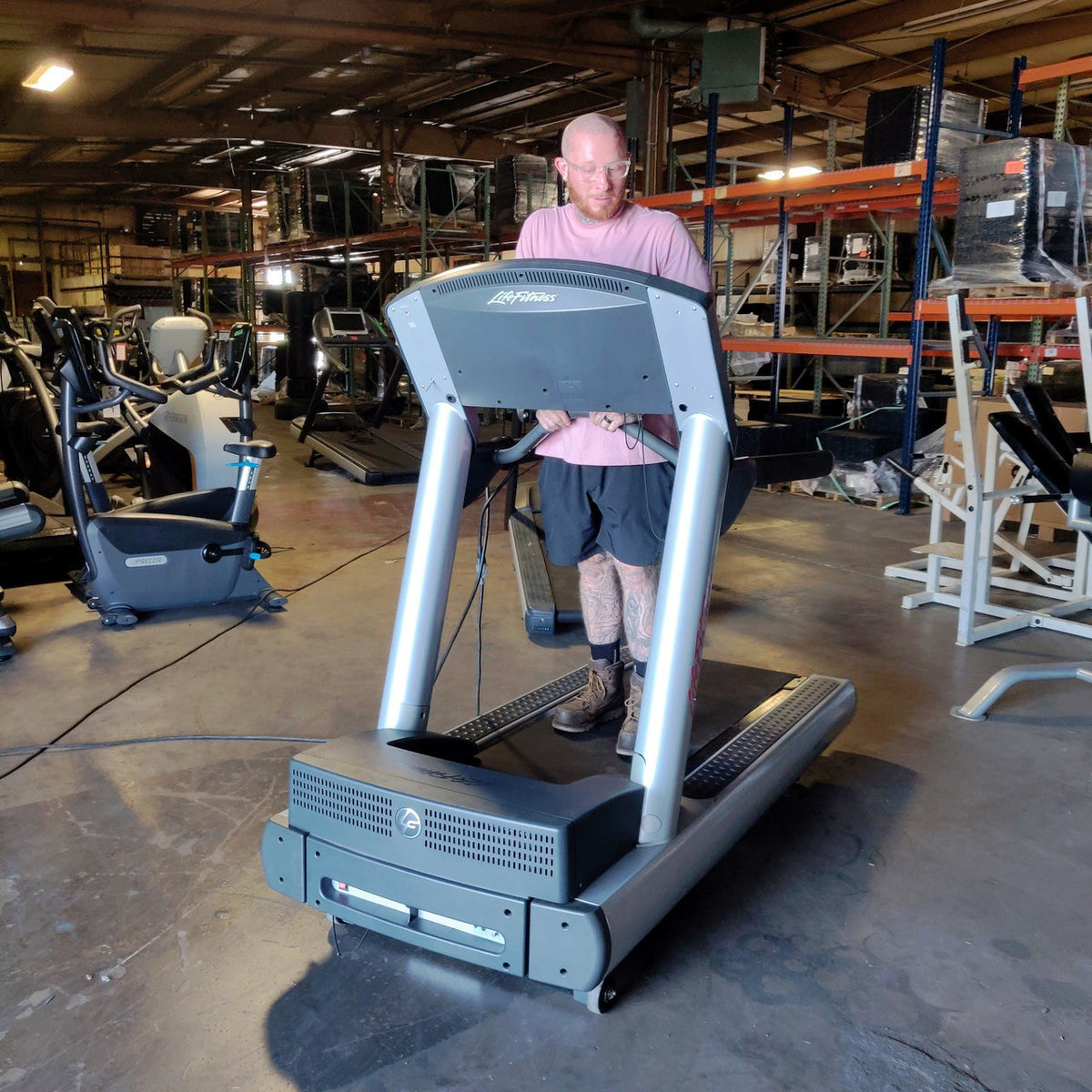 Refurbished Life Fitness Integrity Series Treadmill CLST
